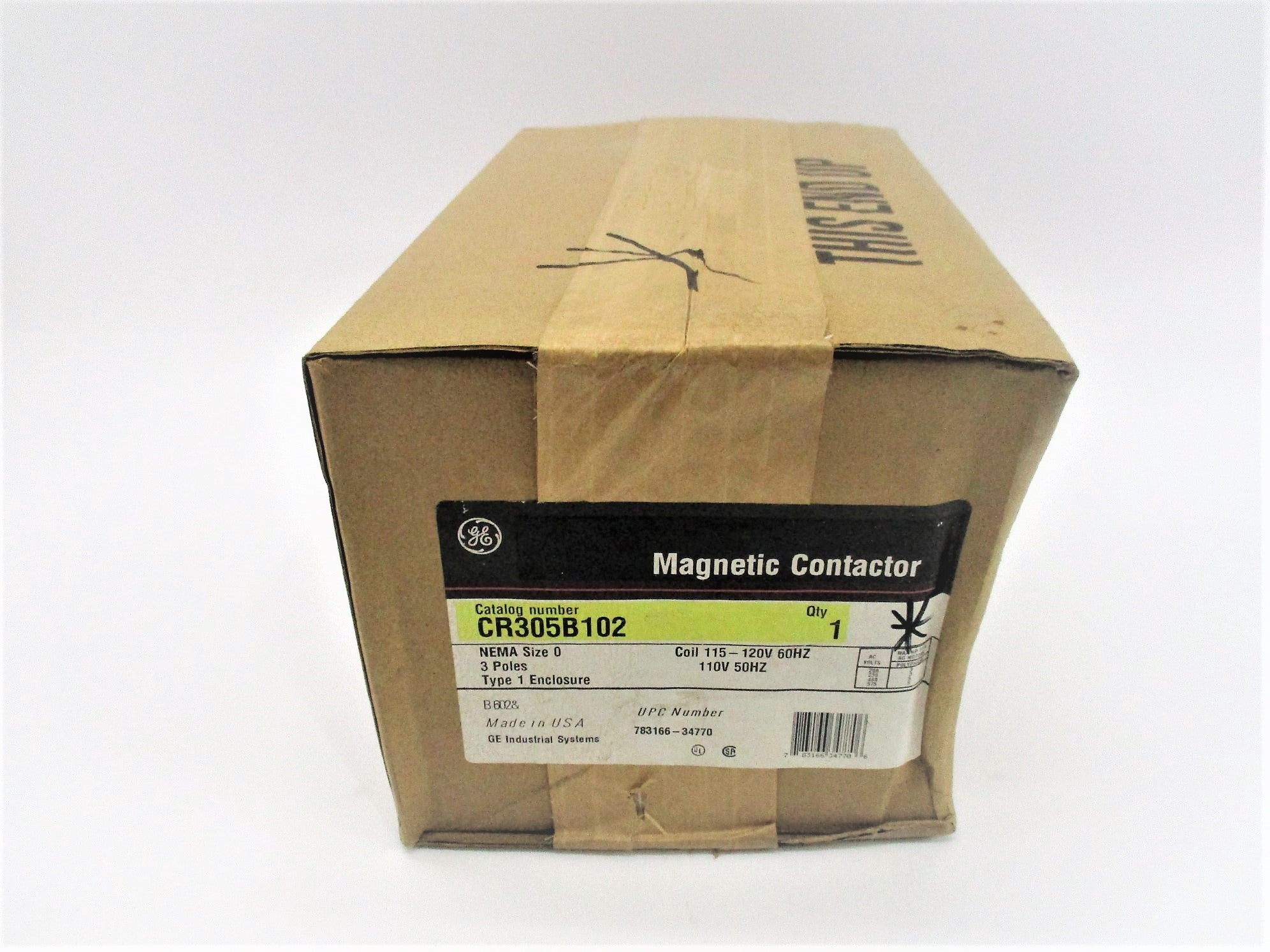 GENERAL ELECTRIC CR305B102 110/120V NSFS