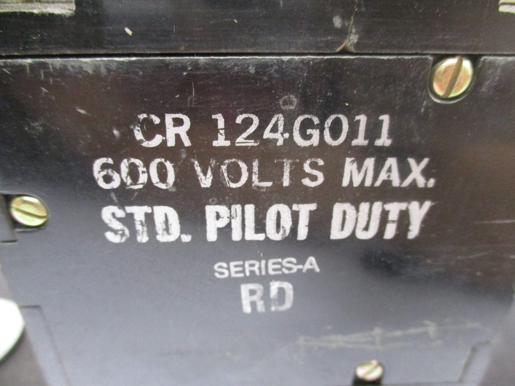 GENERAL ELECTRIC CR124G011 600VAC NSMP