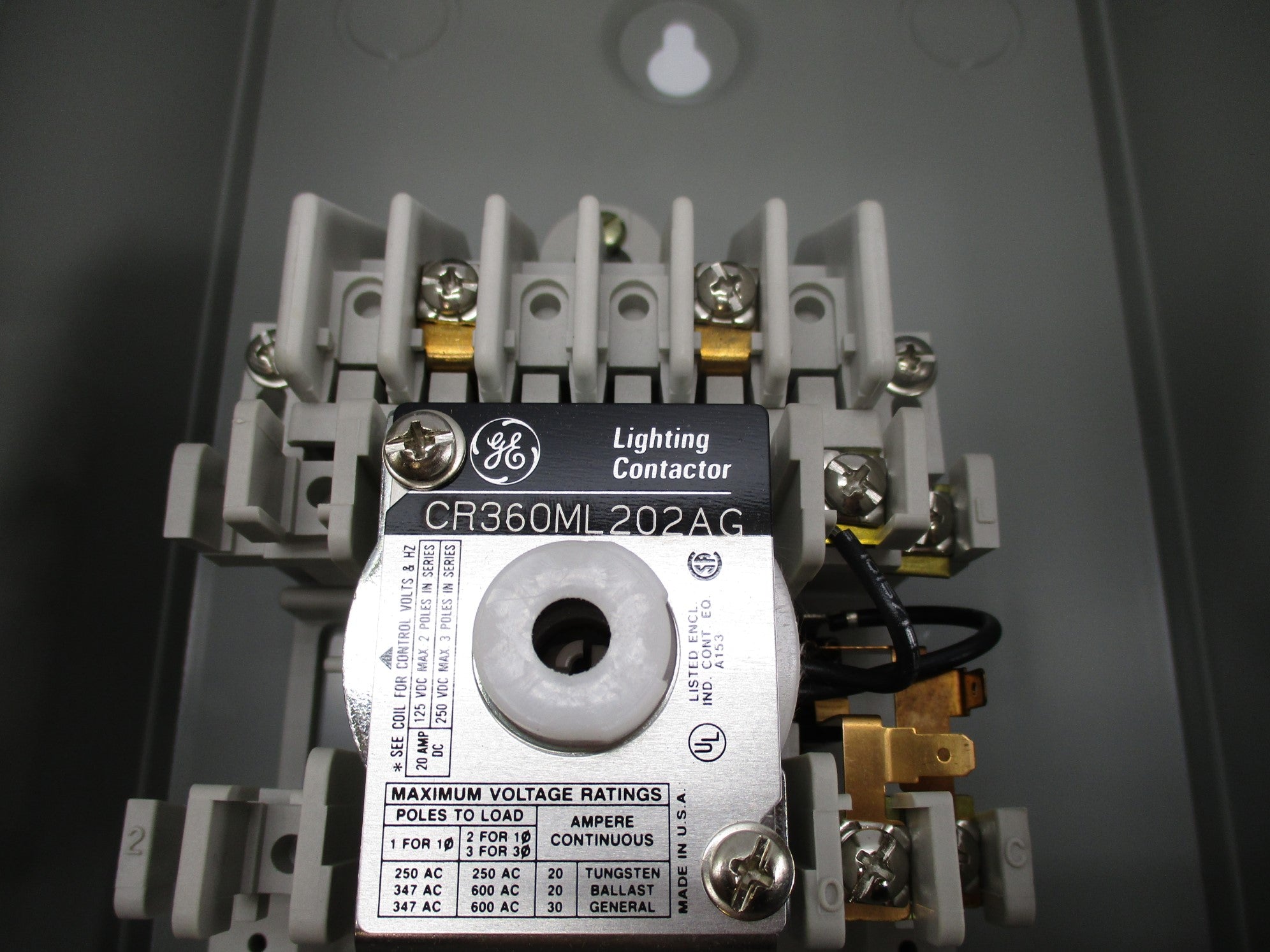 GENERAL ELECTRIC CR360ML202AG 110/120V NSMP