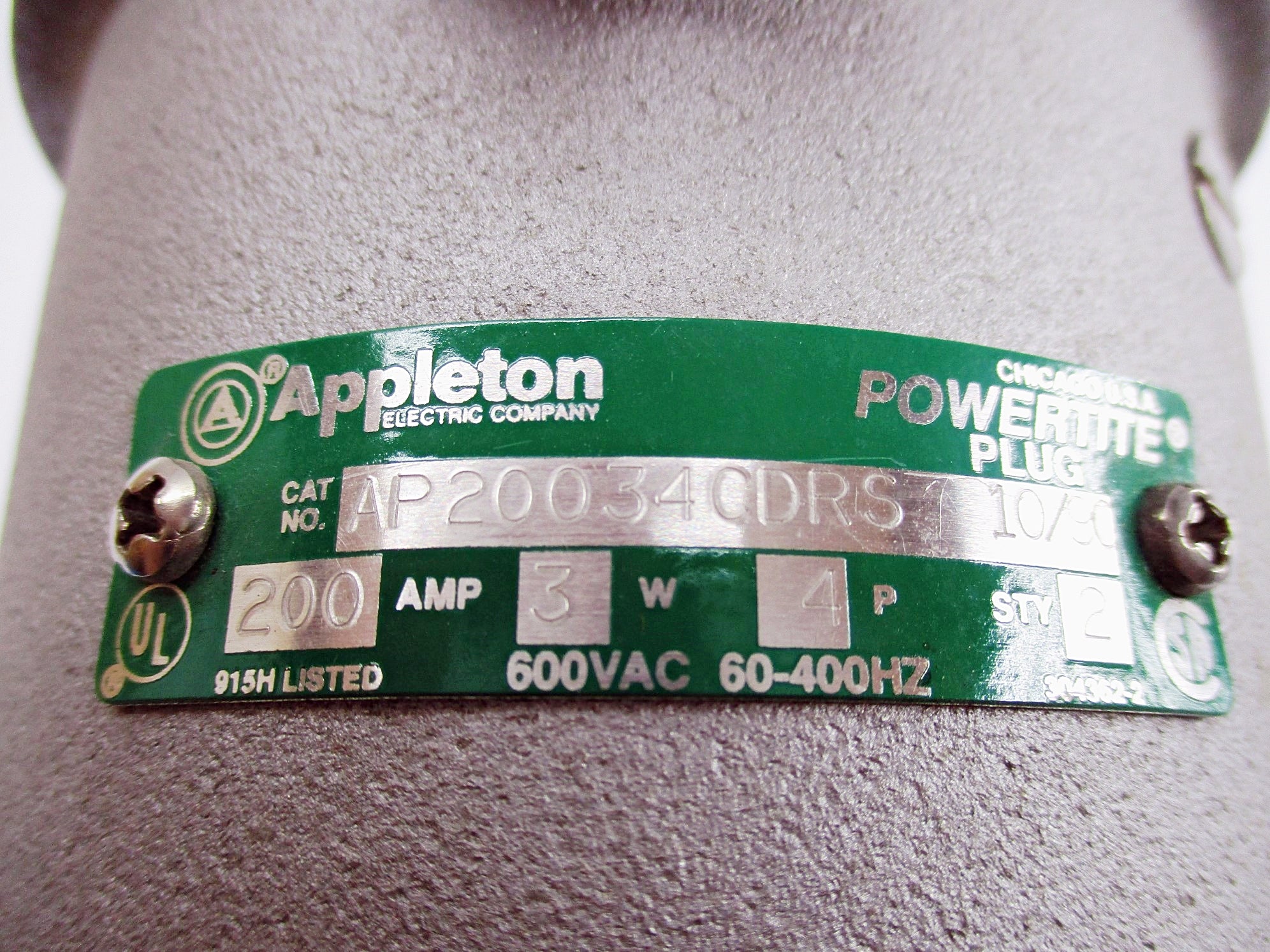 APPLETON AP20034CDRS NSNP