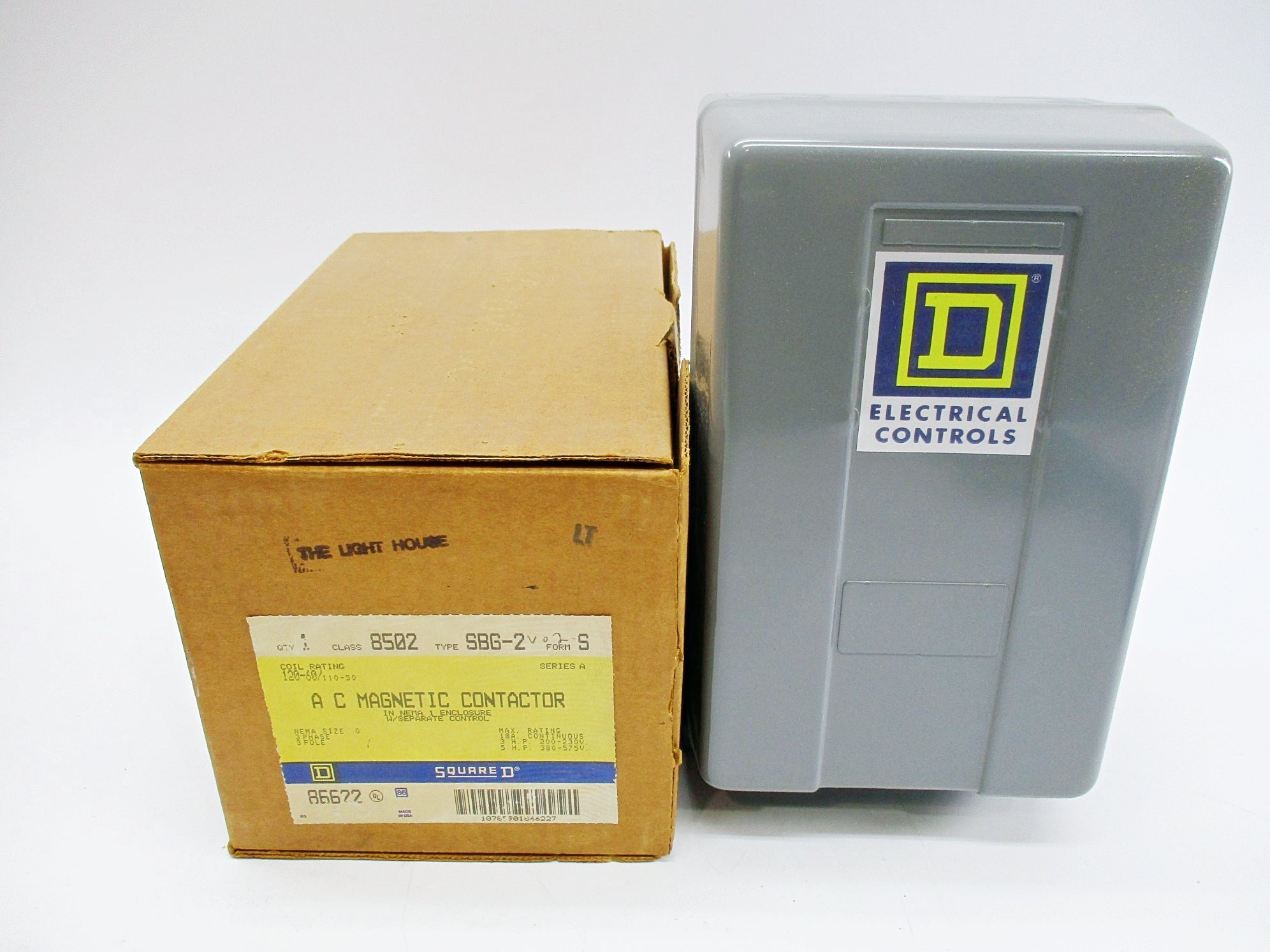 SQUARE D 8502-SBG-2V02S SER. A 110/120V NSMP