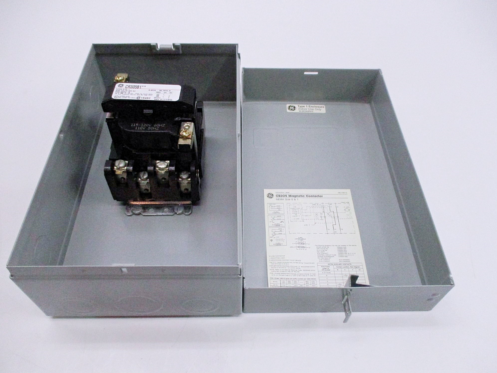 GENERAL ELECTRIC CR305B102 110/120V NSMP