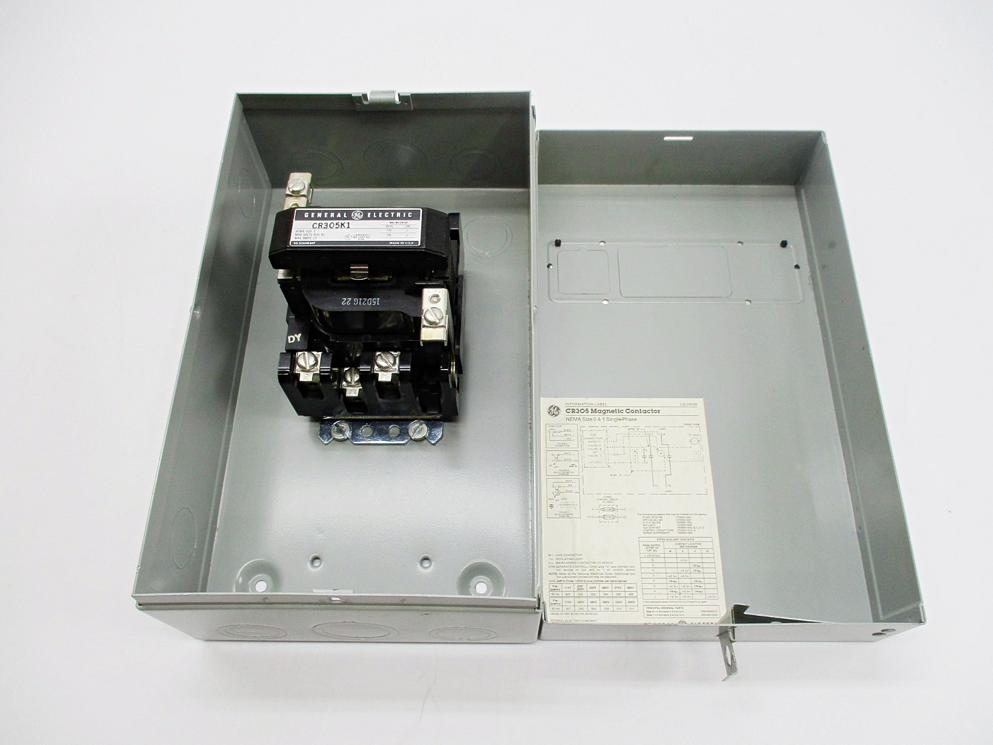 GENERAL ELECTRIC CR305K1 110/120V NSNP