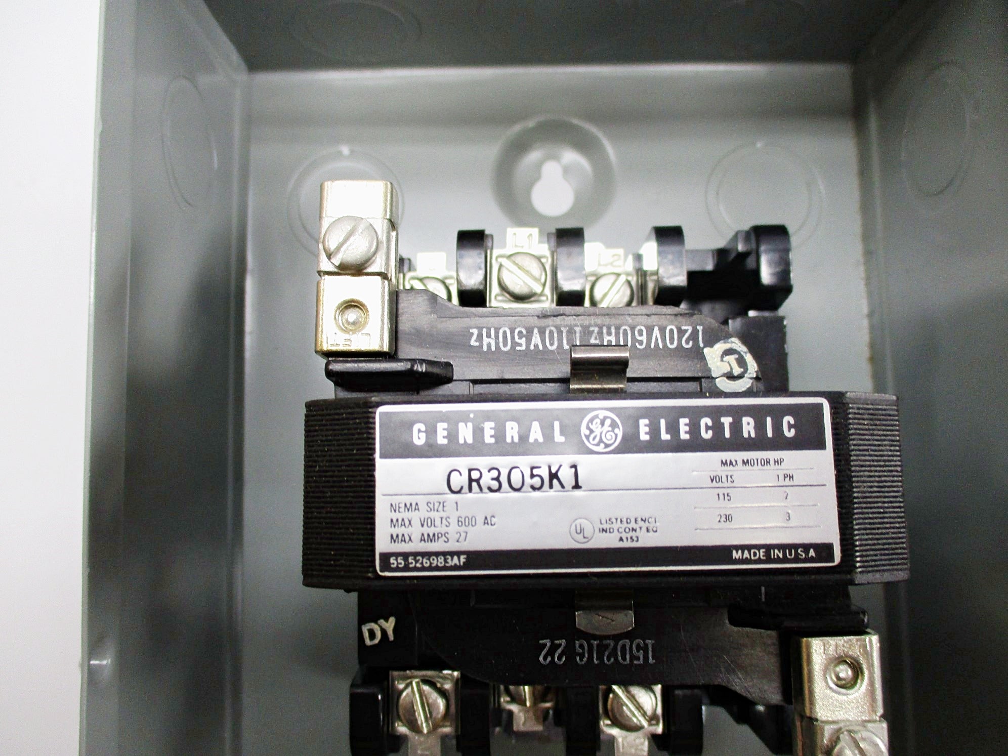 GENERAL ELECTRIC CR305K1 110/120V NSNP