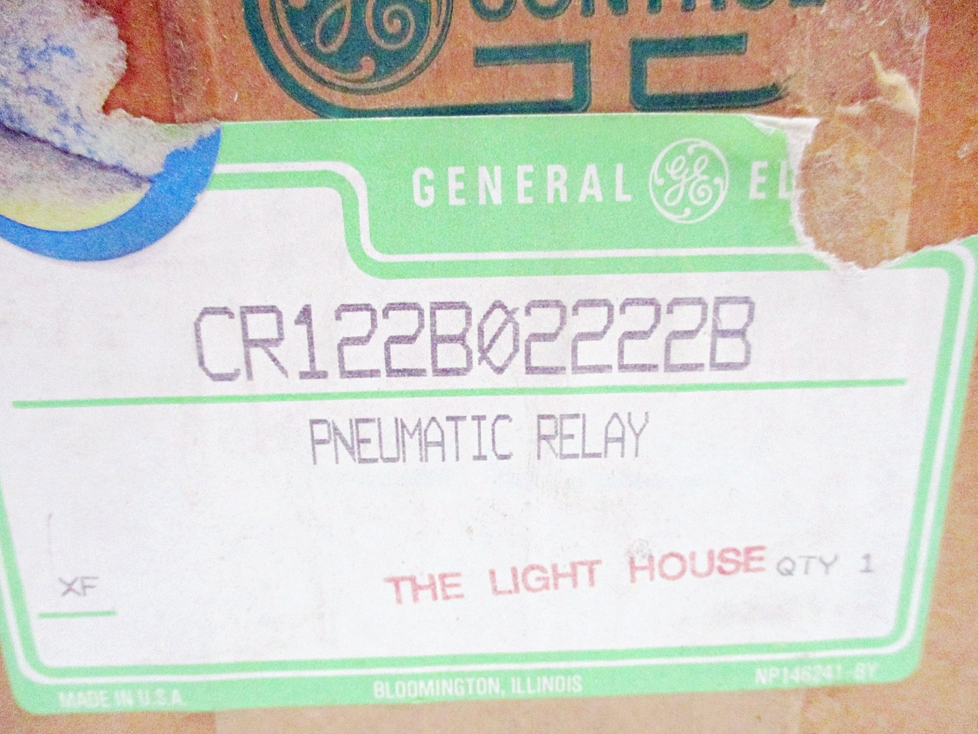 GENERAL ELECTRIC CR122B02222B NSFS