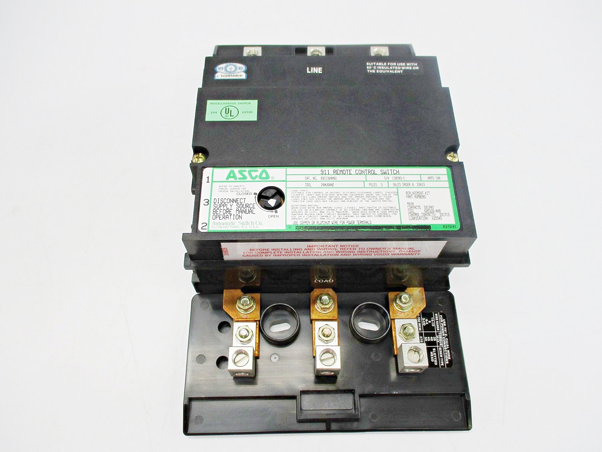 ASCO B911310061 NSNP