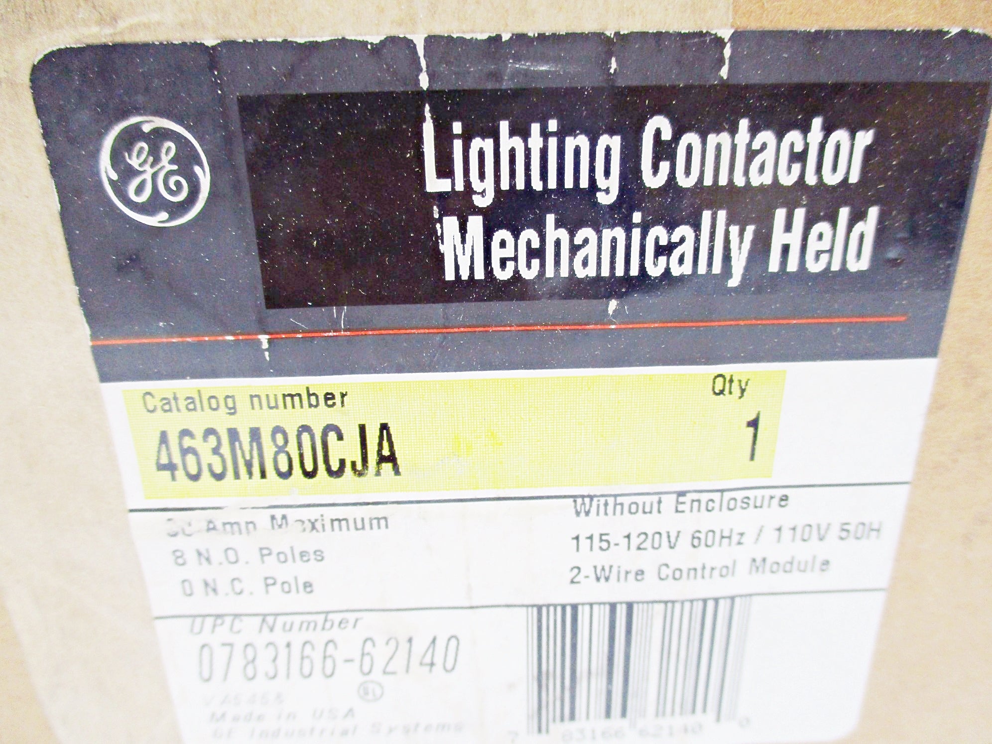 GENERAL ELECTRIC 463M80CJA 110/120V NSFS