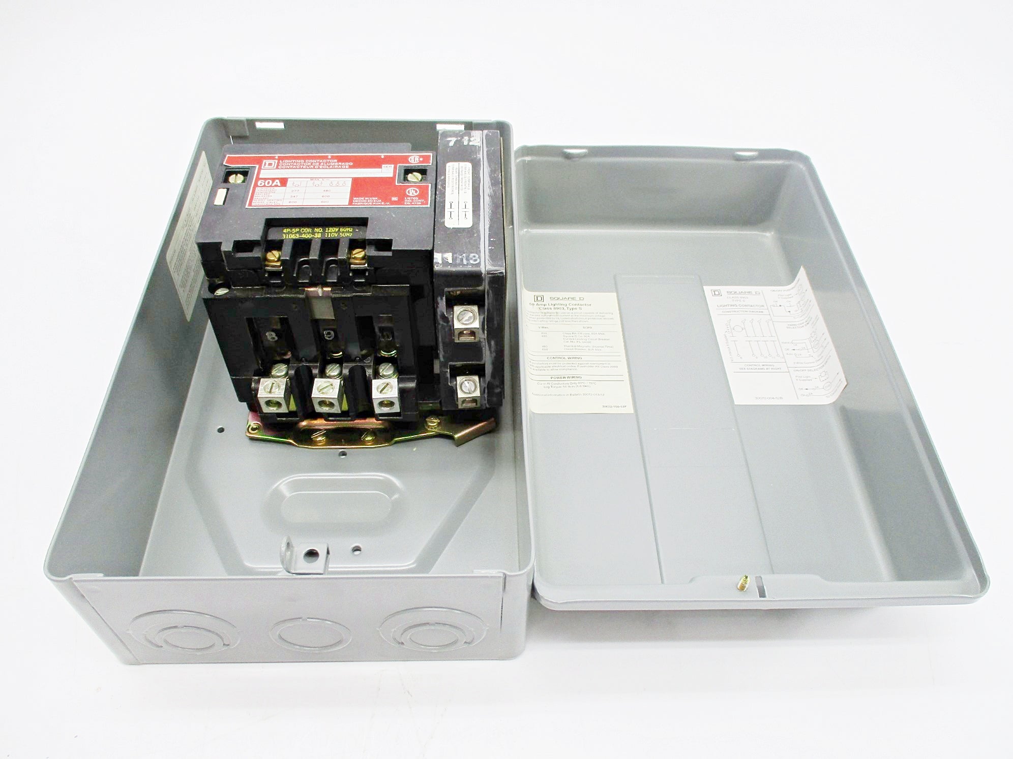 SQUARE D 8903SPG4V02 SER. A 110/120V NSMP