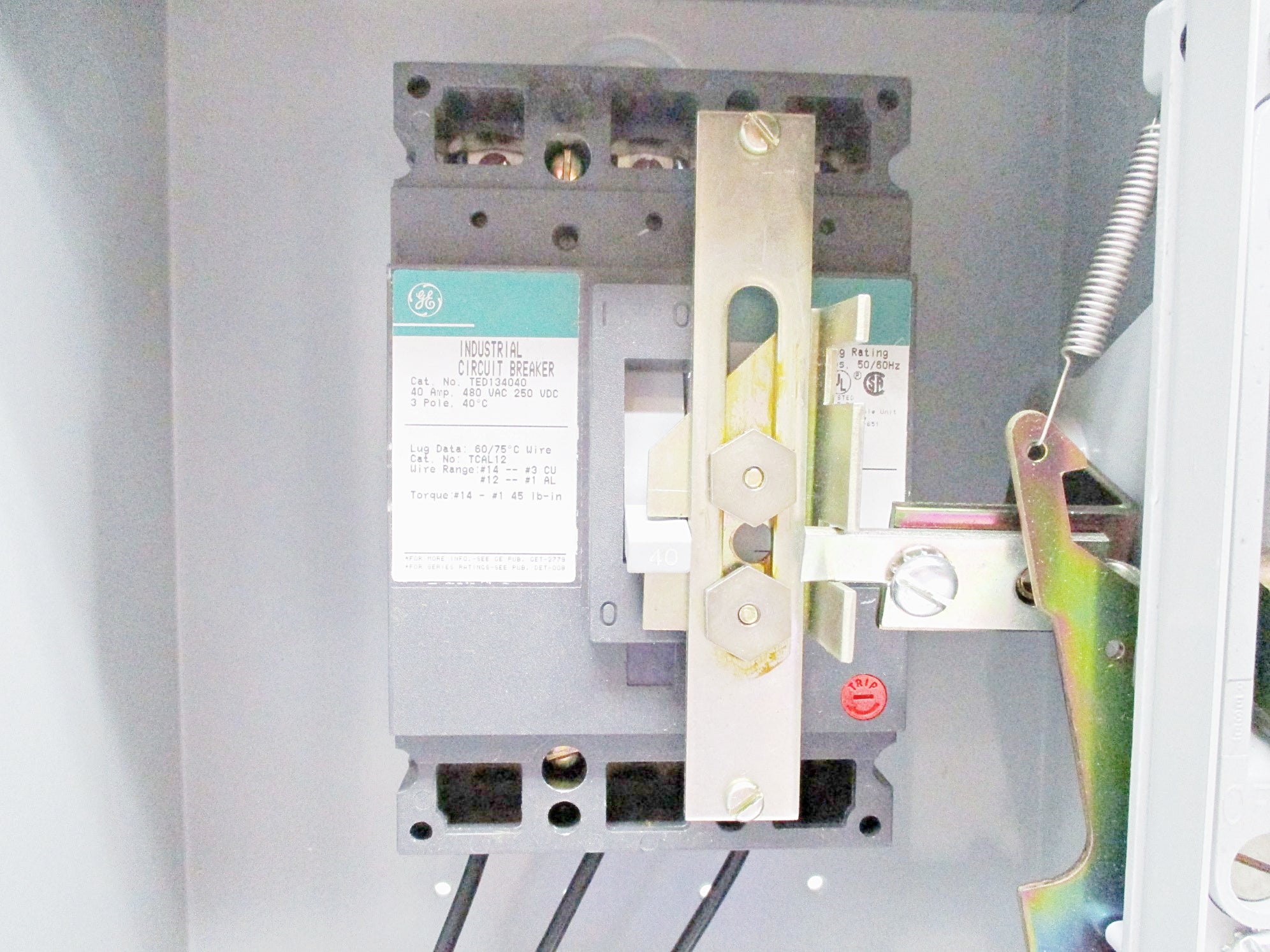 GENERAL ELECTRIC CR307C1044FADTBB NSMP