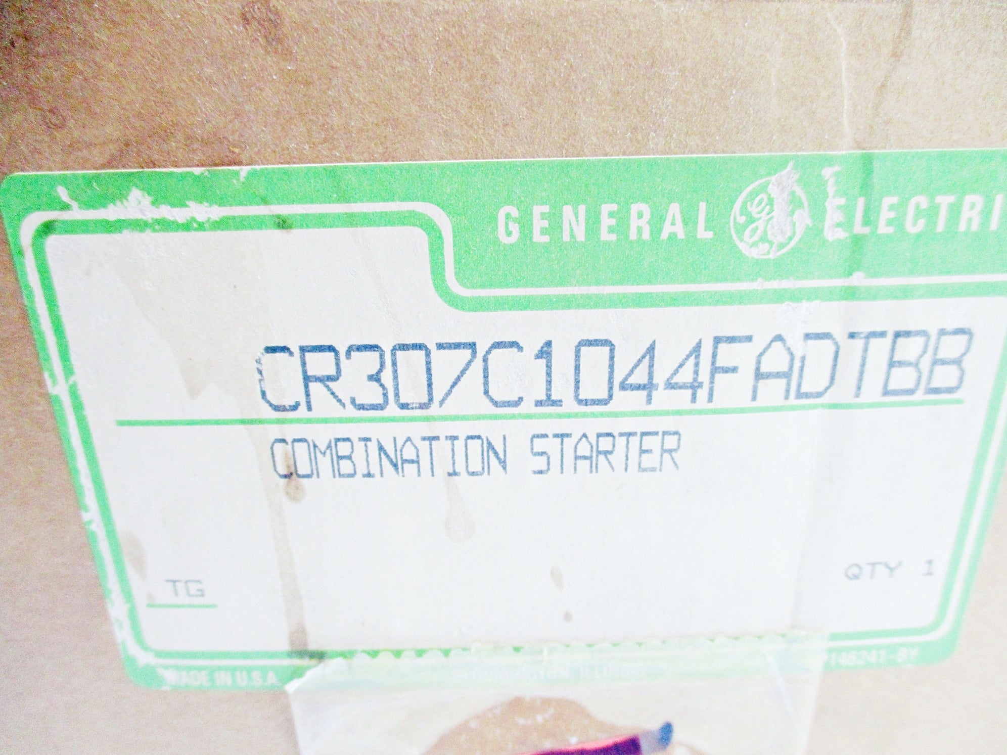 GENERAL ELECTRIC CR307C1044FADTBB NSMP
