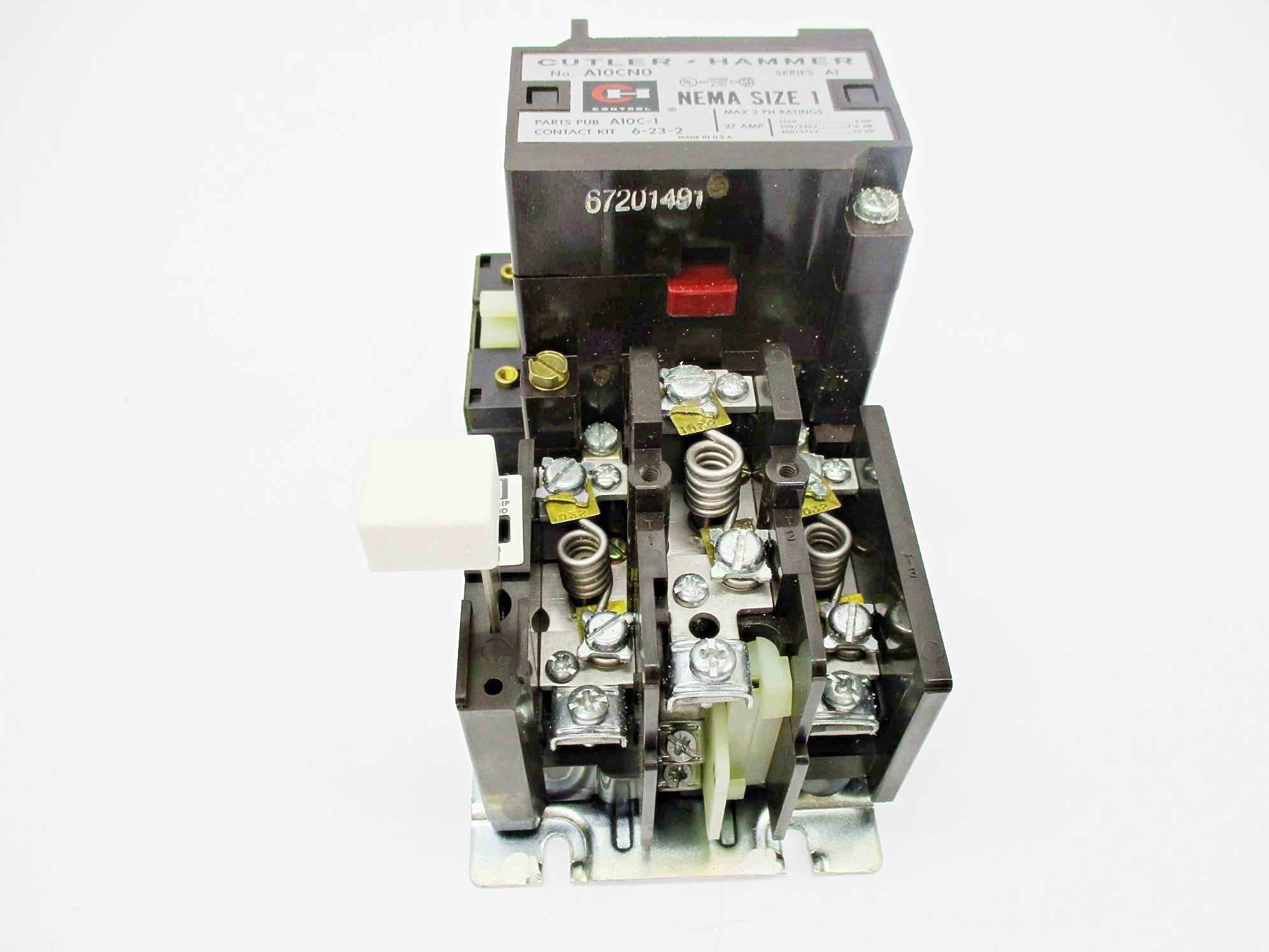 CUTLER HAMMER A10CN0 SER. A1 120/110V NSNP