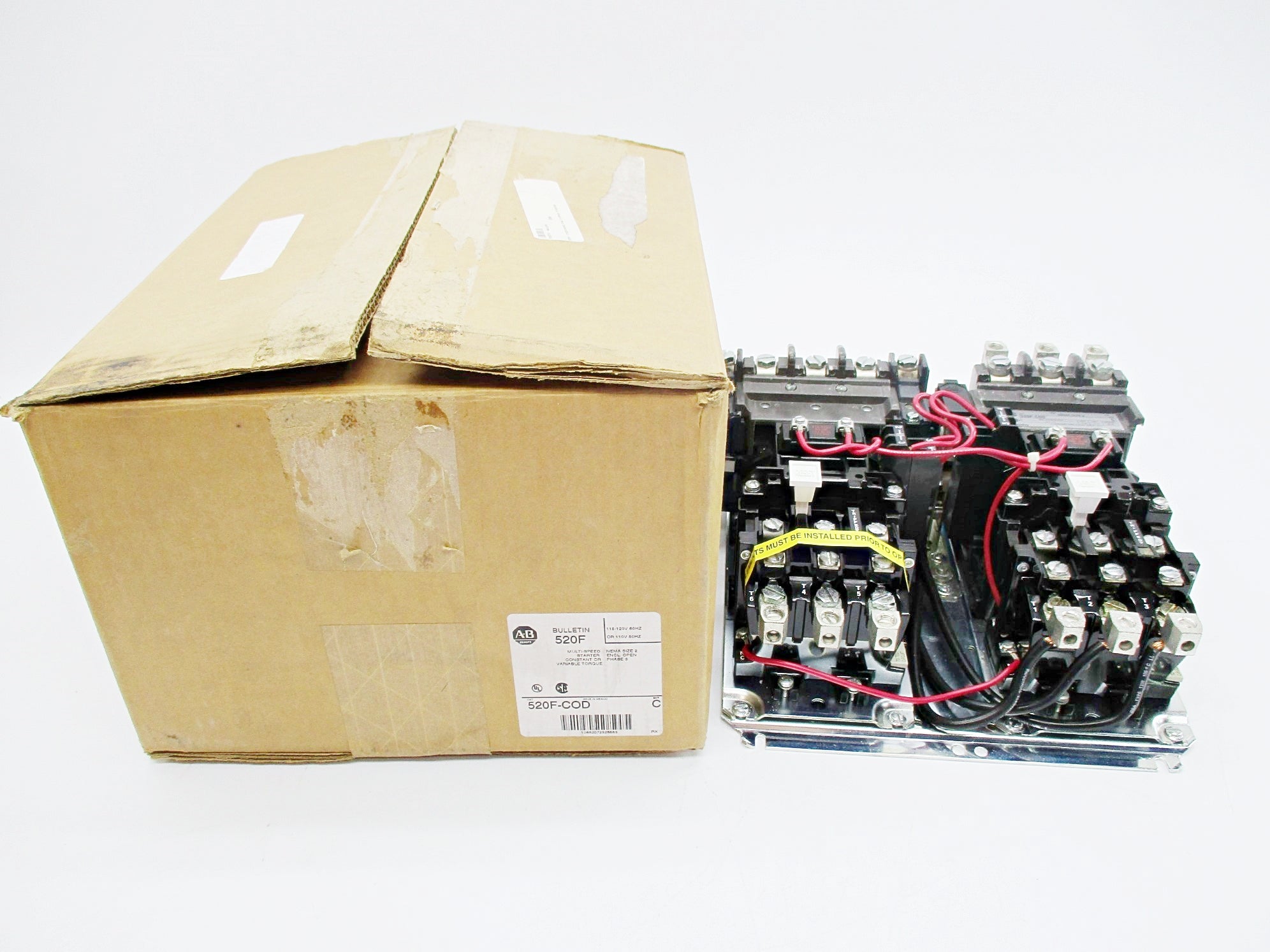 ALLEN BRADLEY 520F-COD SER. C (BR/WH) NSMP