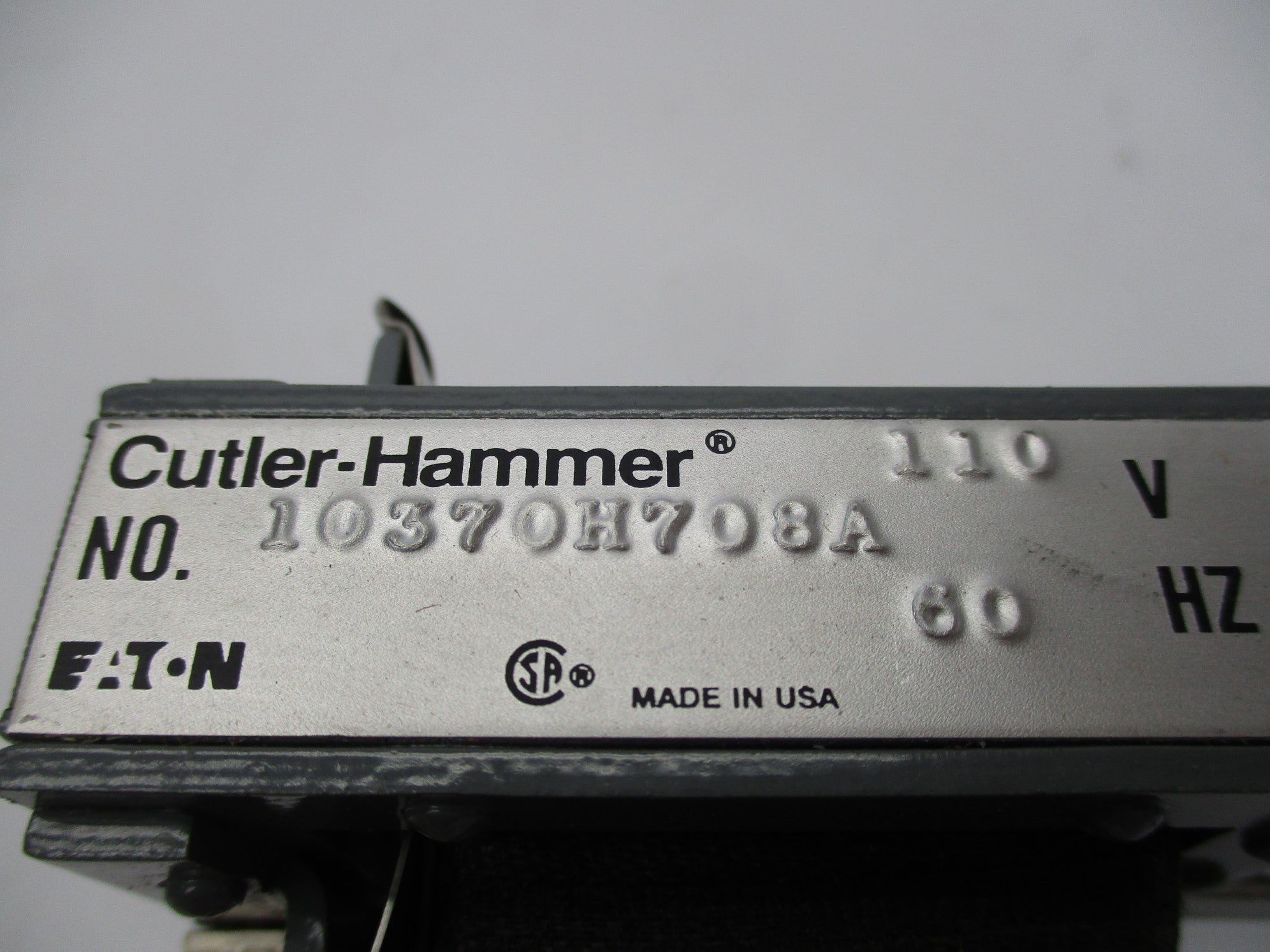 CUTLER HAMMER 10370H708A NSNP