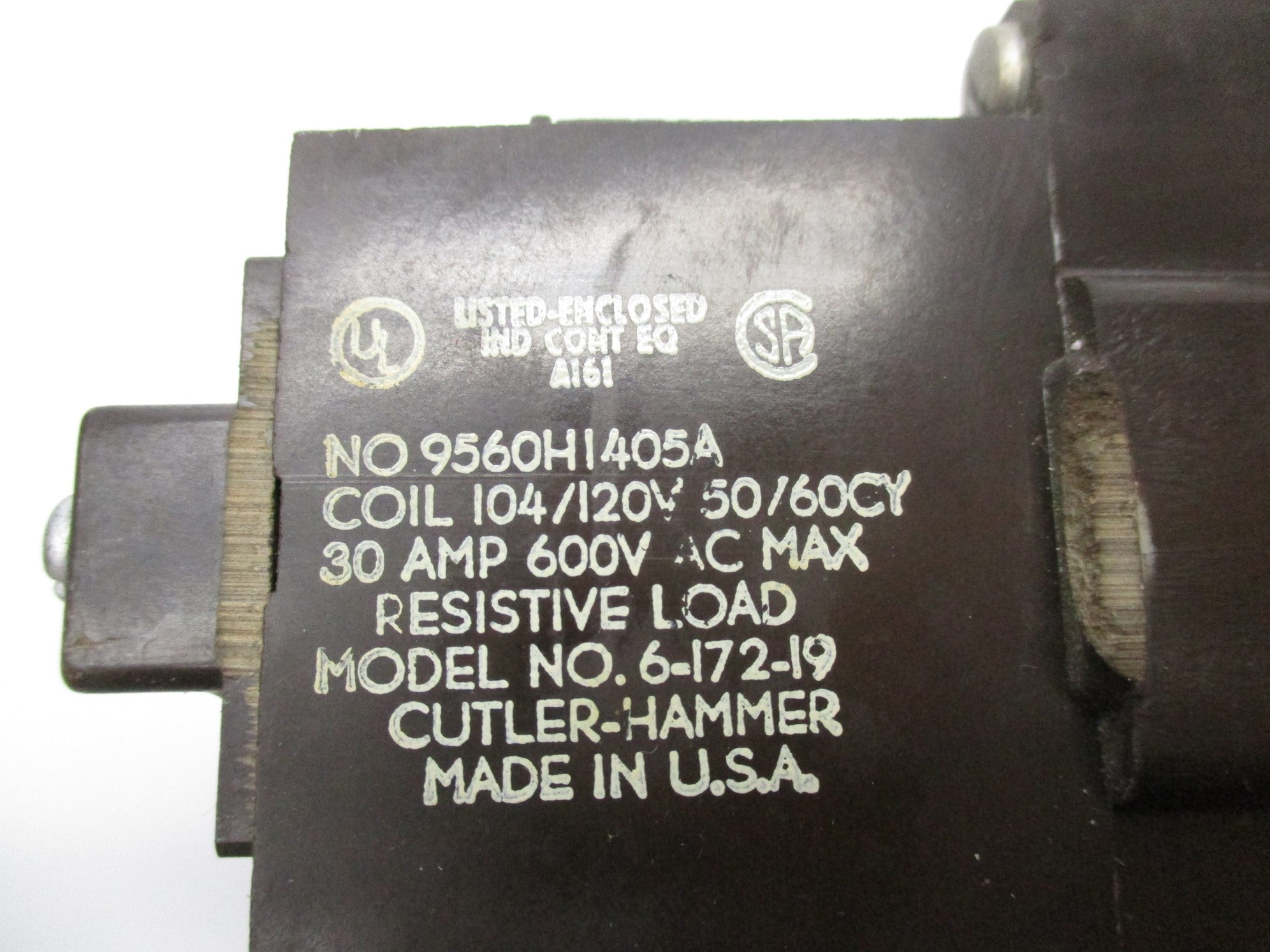 CUTLER HAMMER 9560H1405A 104/120V UNMP