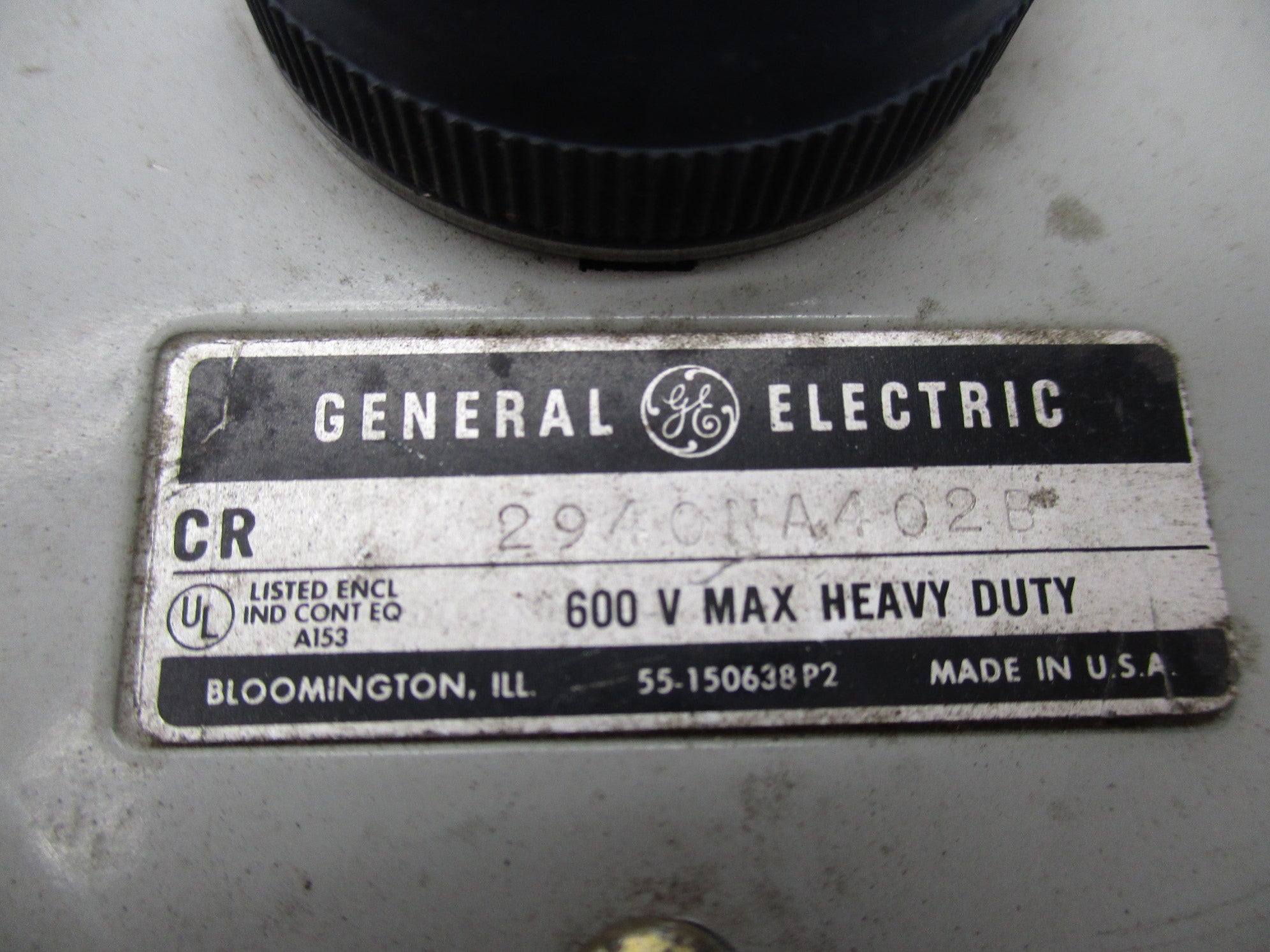 GENERAL ELECTRIC CR2940HA402B UNMP
