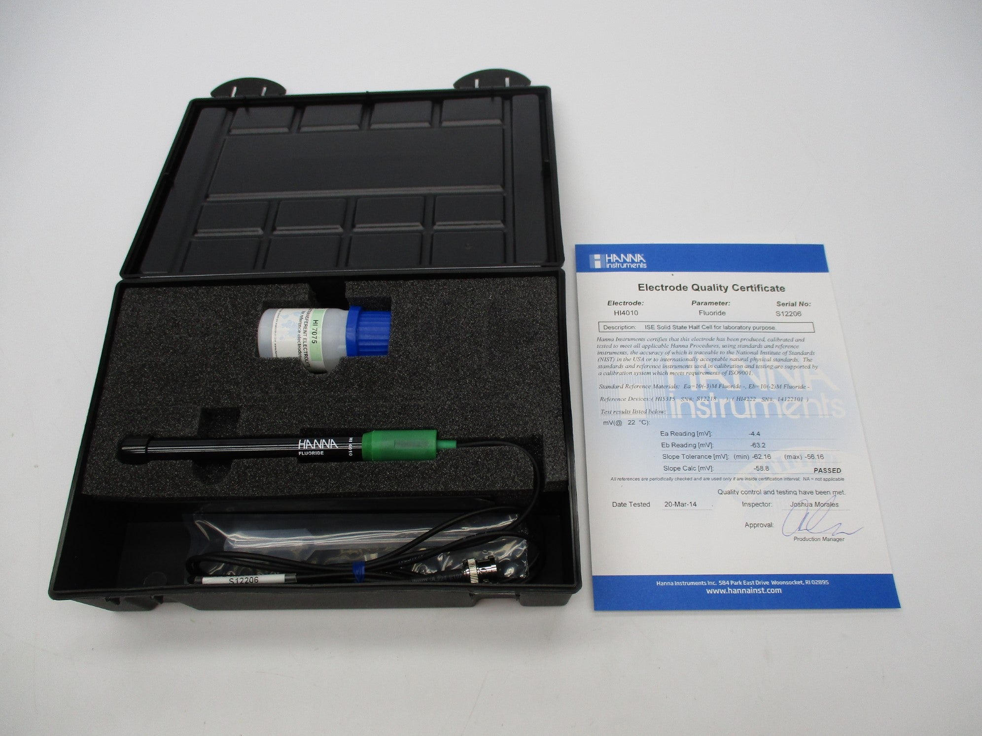 HANNA INSTRUMENTS HI4010 NSMP