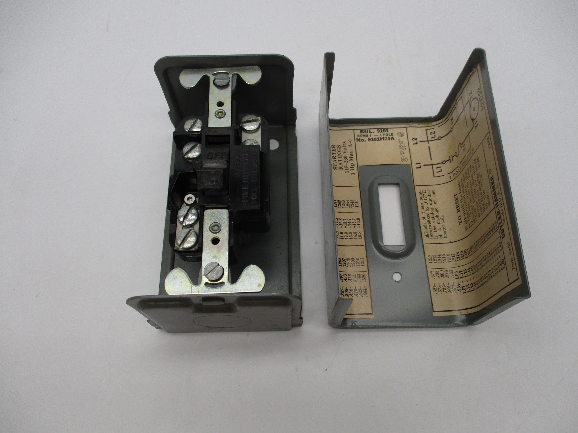 CUTLER HAMMER 9101H74A NSNP