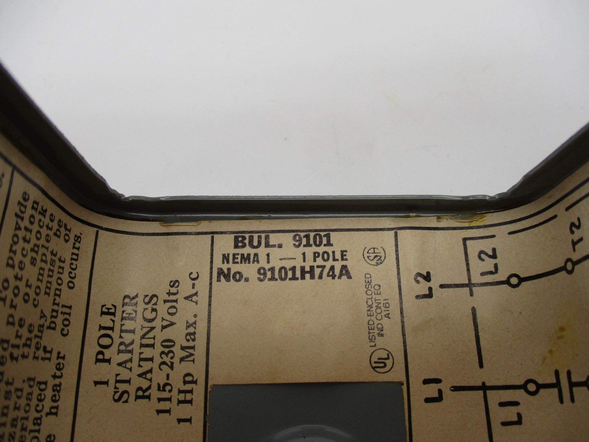 CUTLER HAMMER 9101H74A NSNP