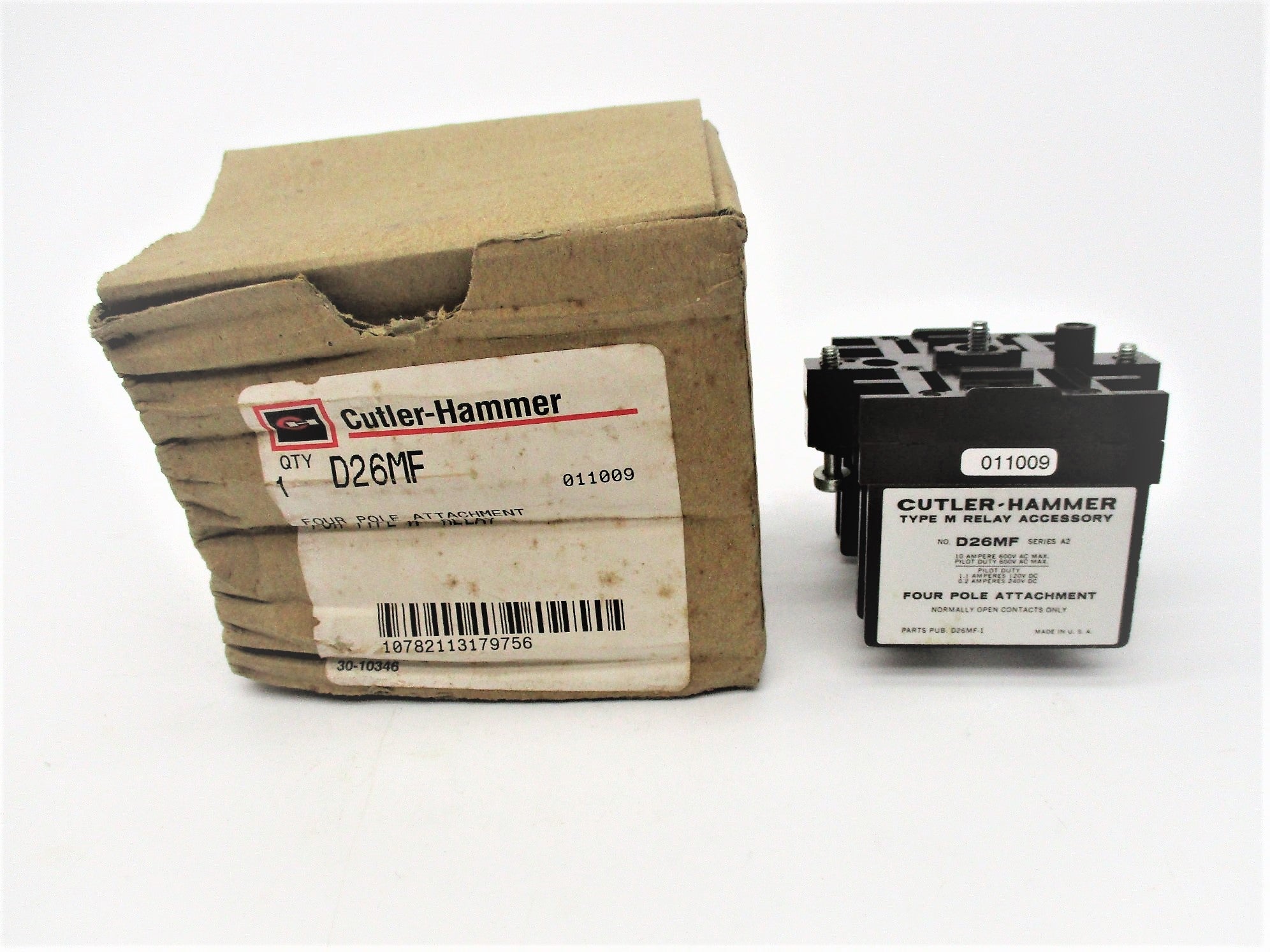 CUTLER HAMMER D26MF SER. A2 600VAC 10A NSMP