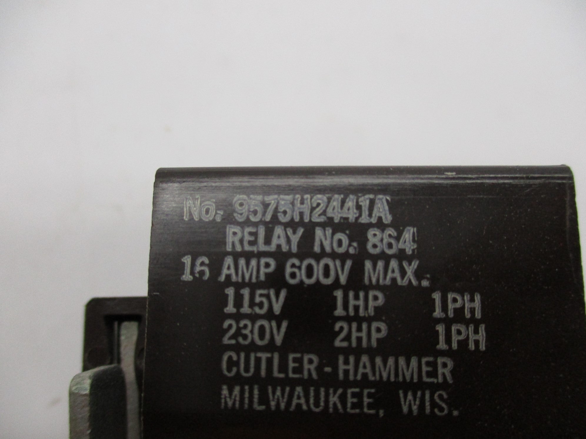 CUTLER HAMMER 9575H2441A-67 220/240V 16A NSMP