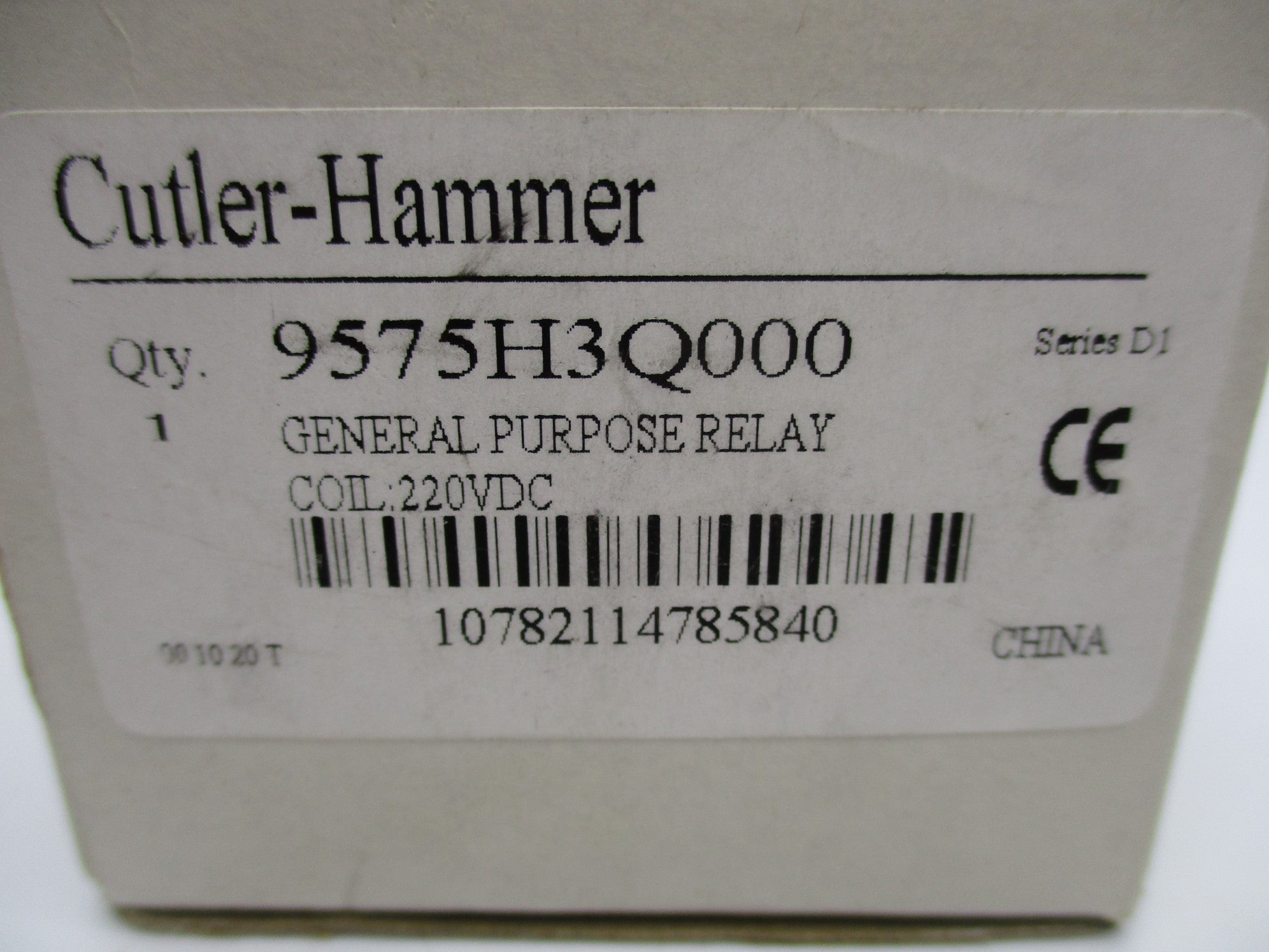 CUTLER HAMMER 9575H3Q000 SER. D1 220V NSMP