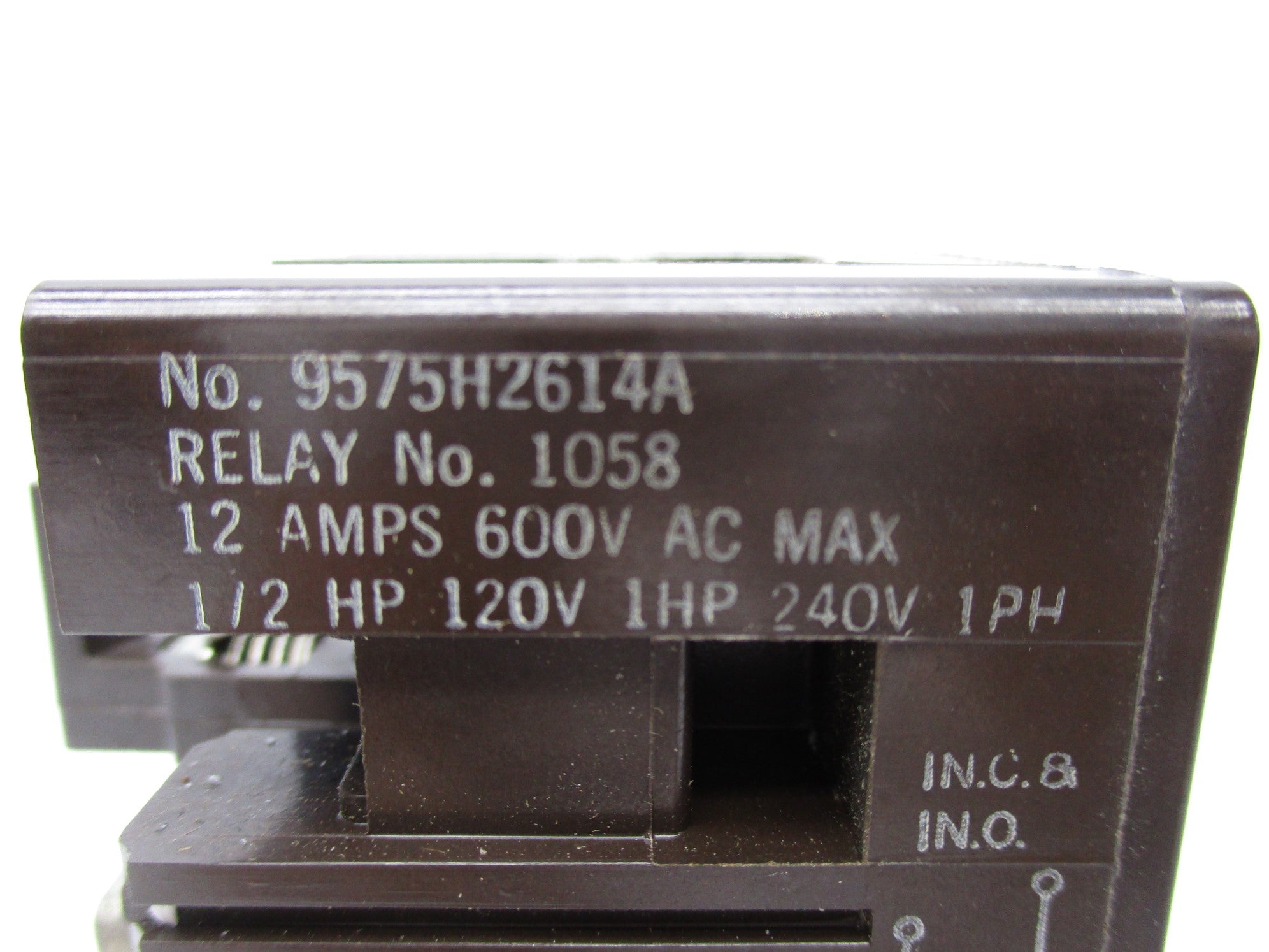 CUTLER HAMMER 9575H2614A 110/120V 12A NSNP