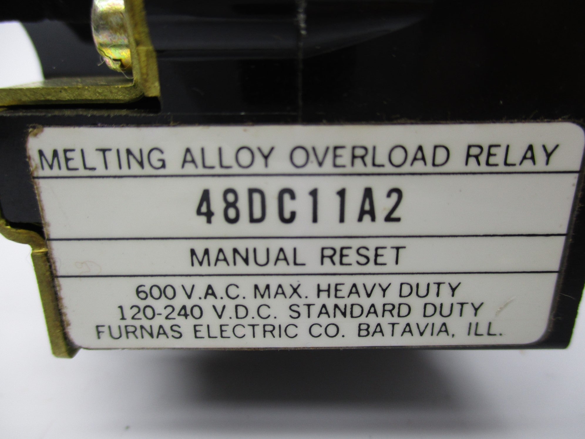 FURNAS 48DC11A2 600V NSNP