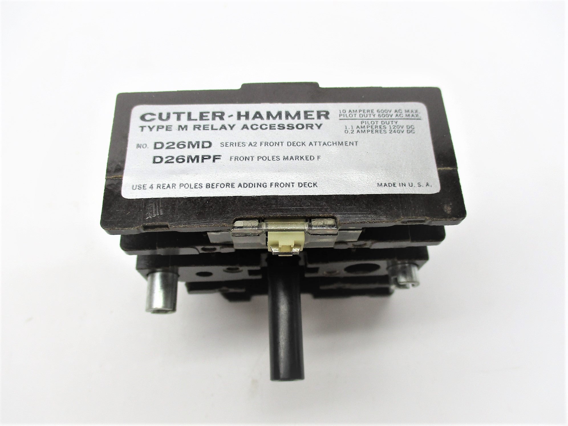 CUTLER HAMMER D26MD SER. A2 (AS PICTURED) NSNP
