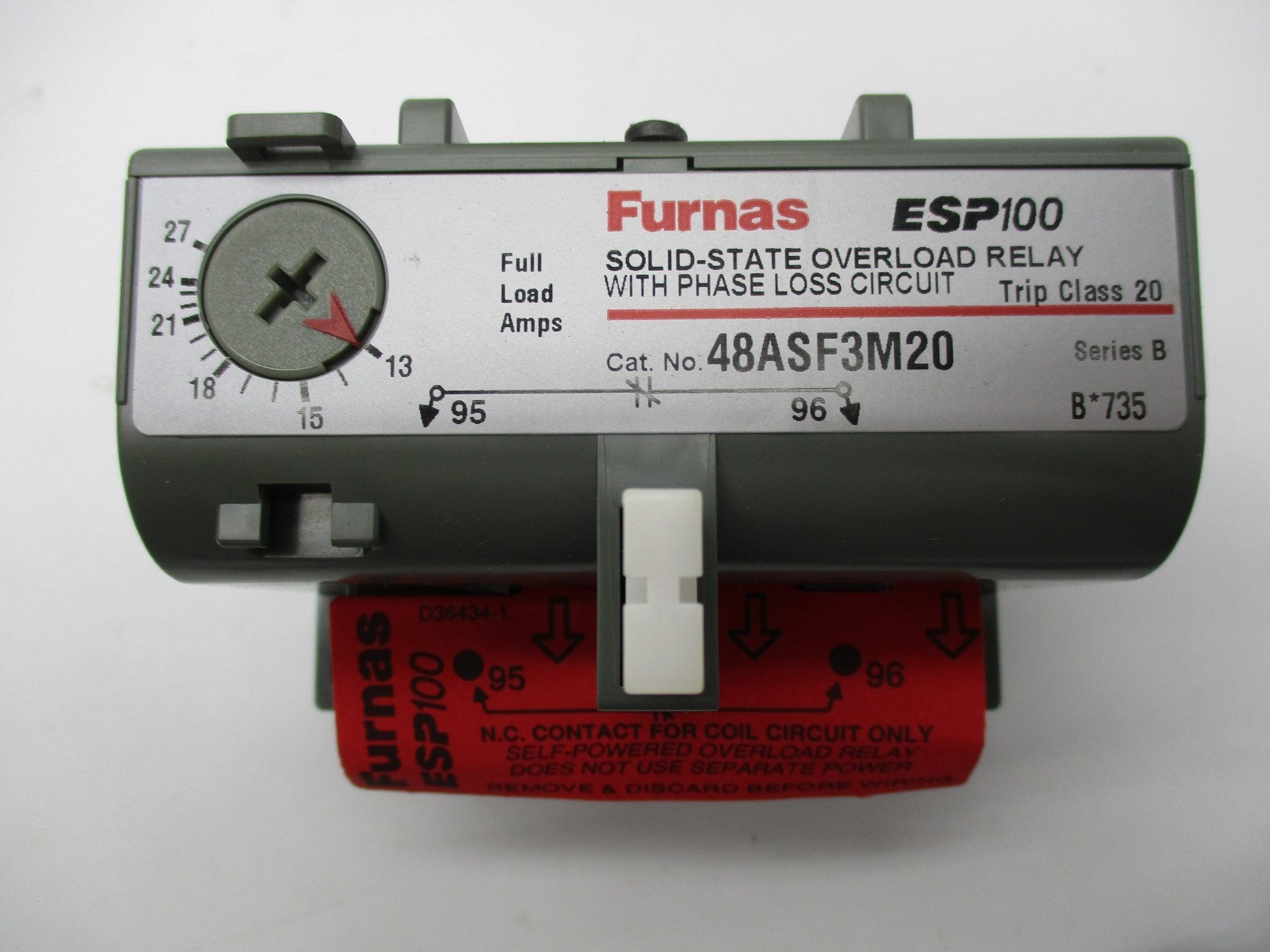 FURNAS 48ASF3M20 SER. B 13-27A NSMP