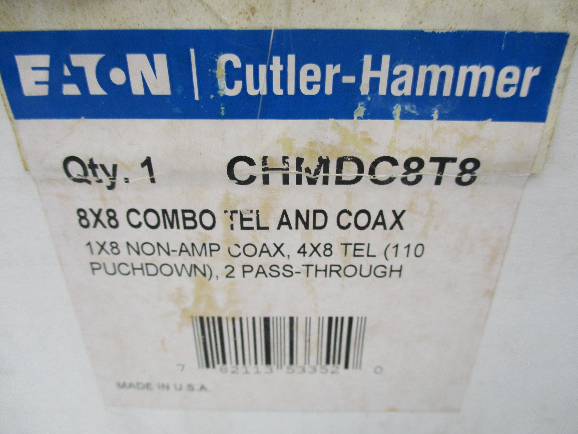 CUTLER HAMMER CHMDC8T8 NSMP