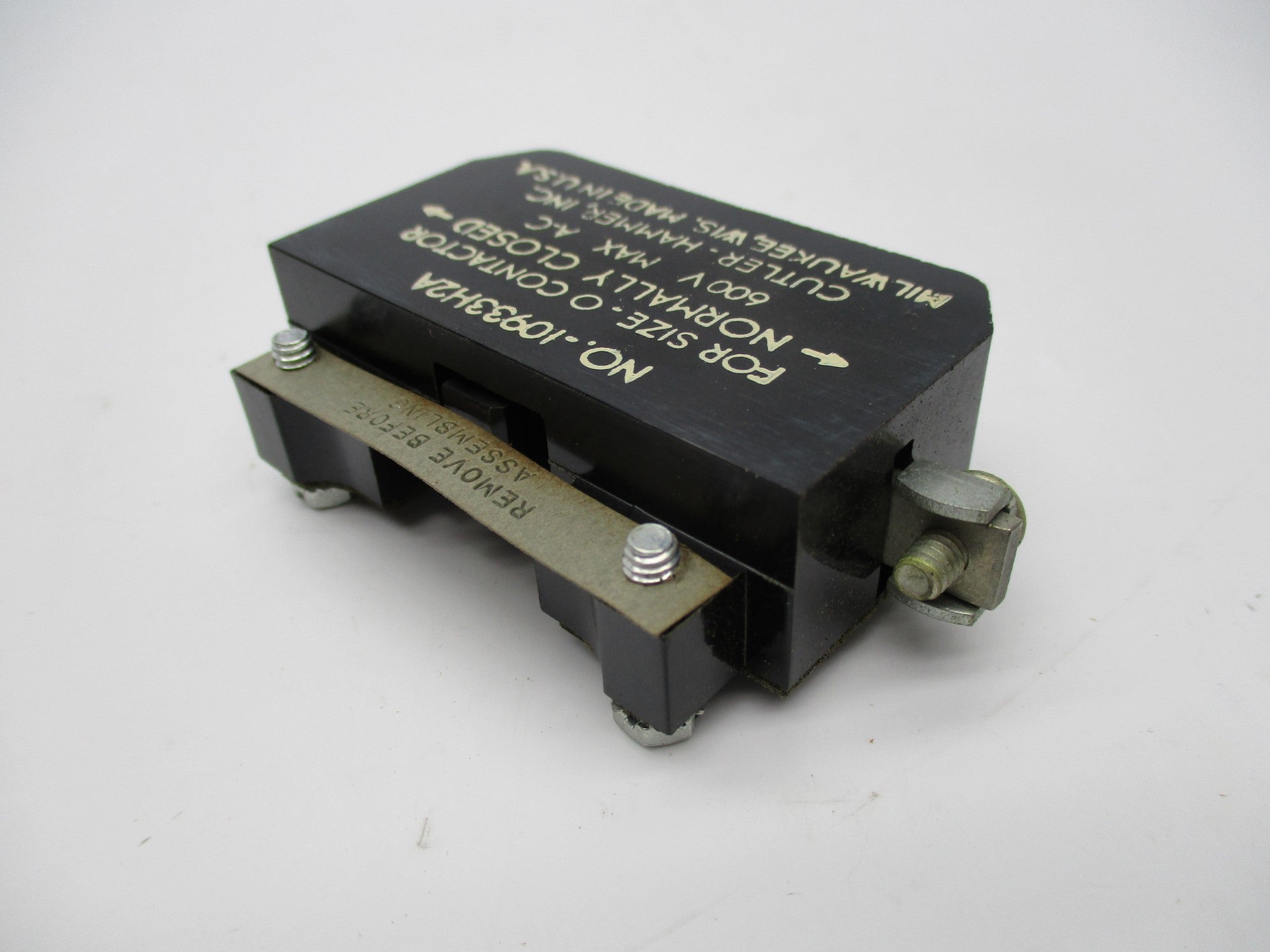 CUTLER HAMMER 10933H2A 600VAC NSMP