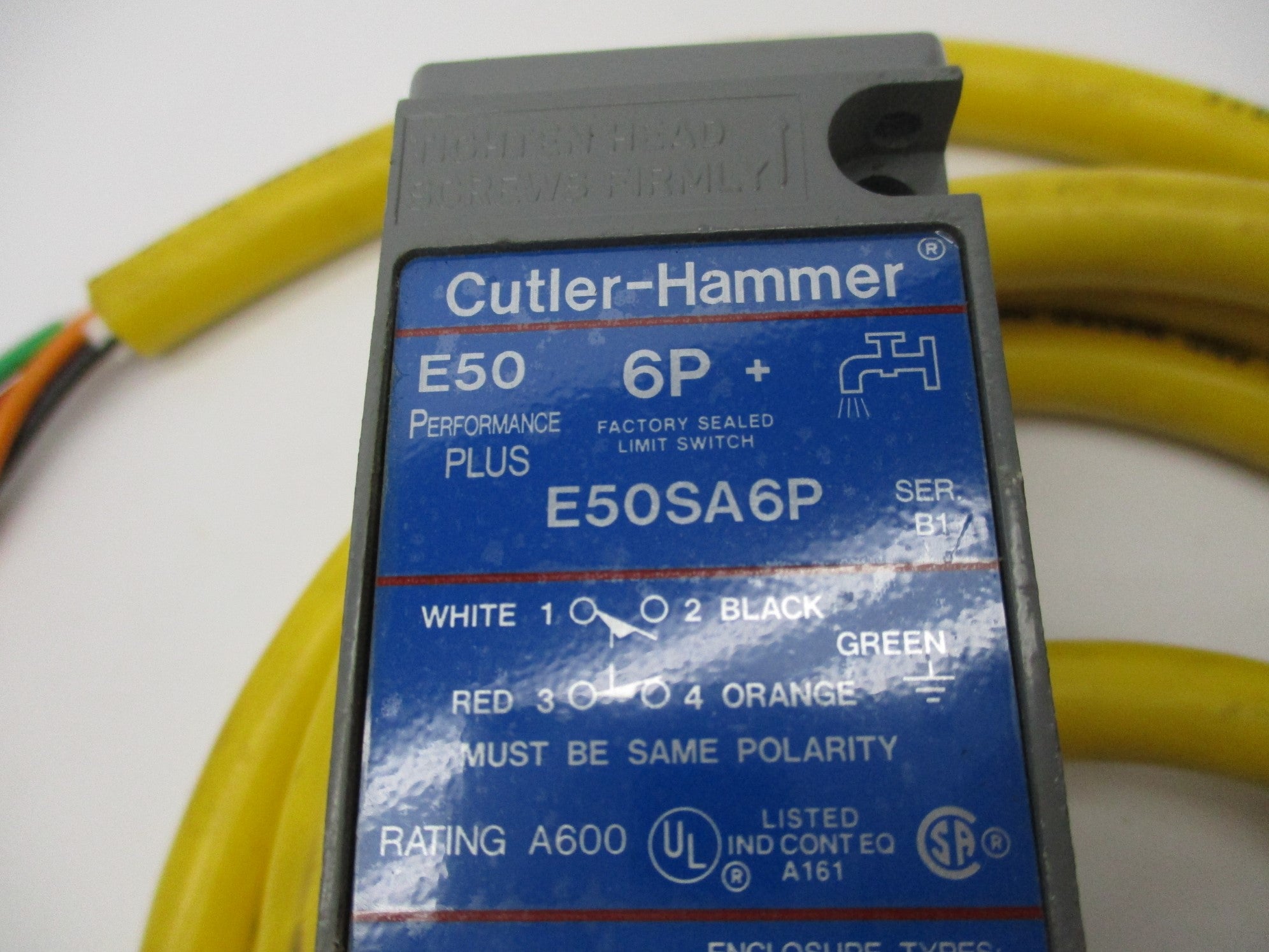 CUTLER HAMMER E50SA6P SER. B1 UNMP