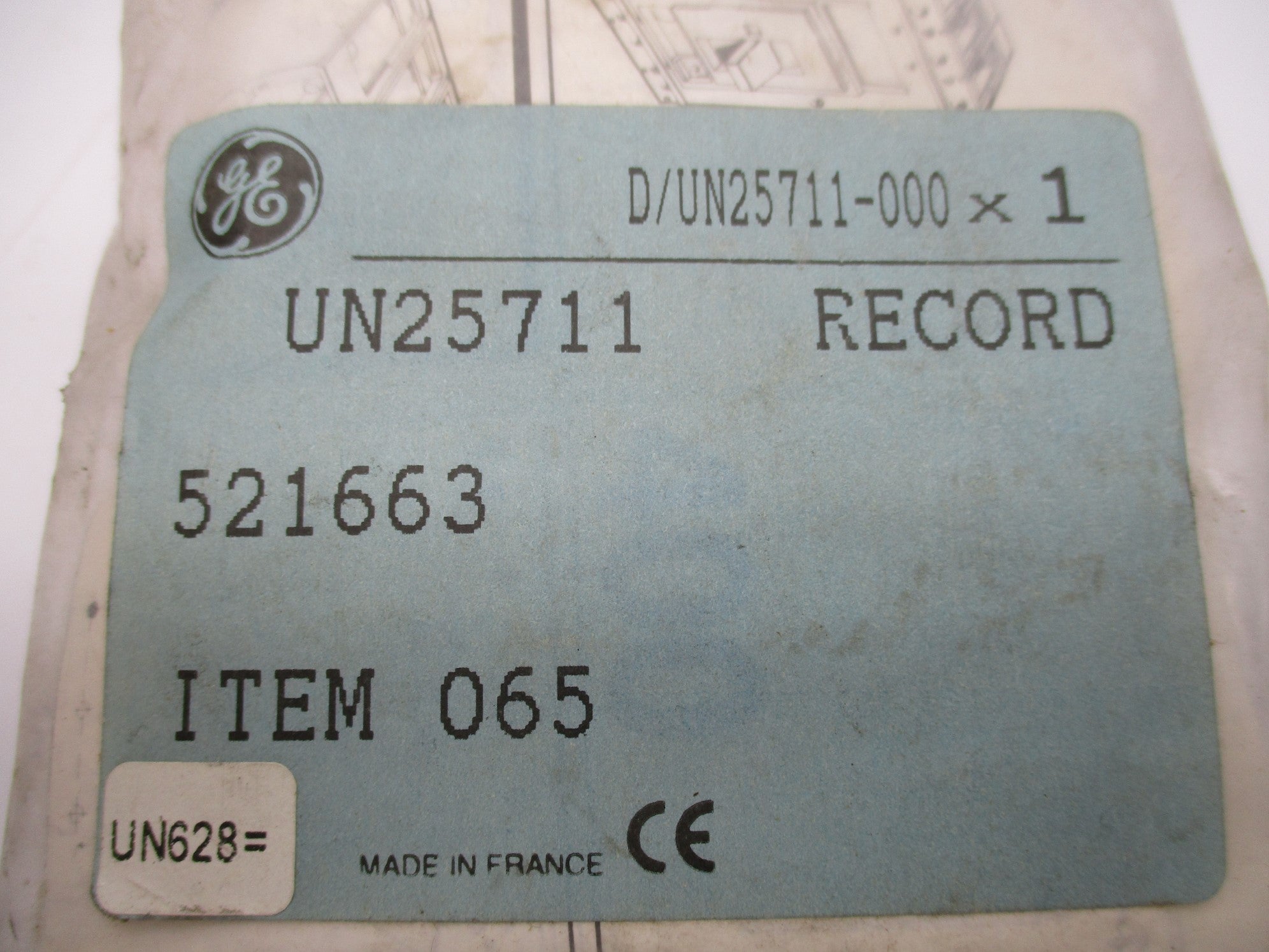 GENERAL ELECTRIC UN25711 NSMP