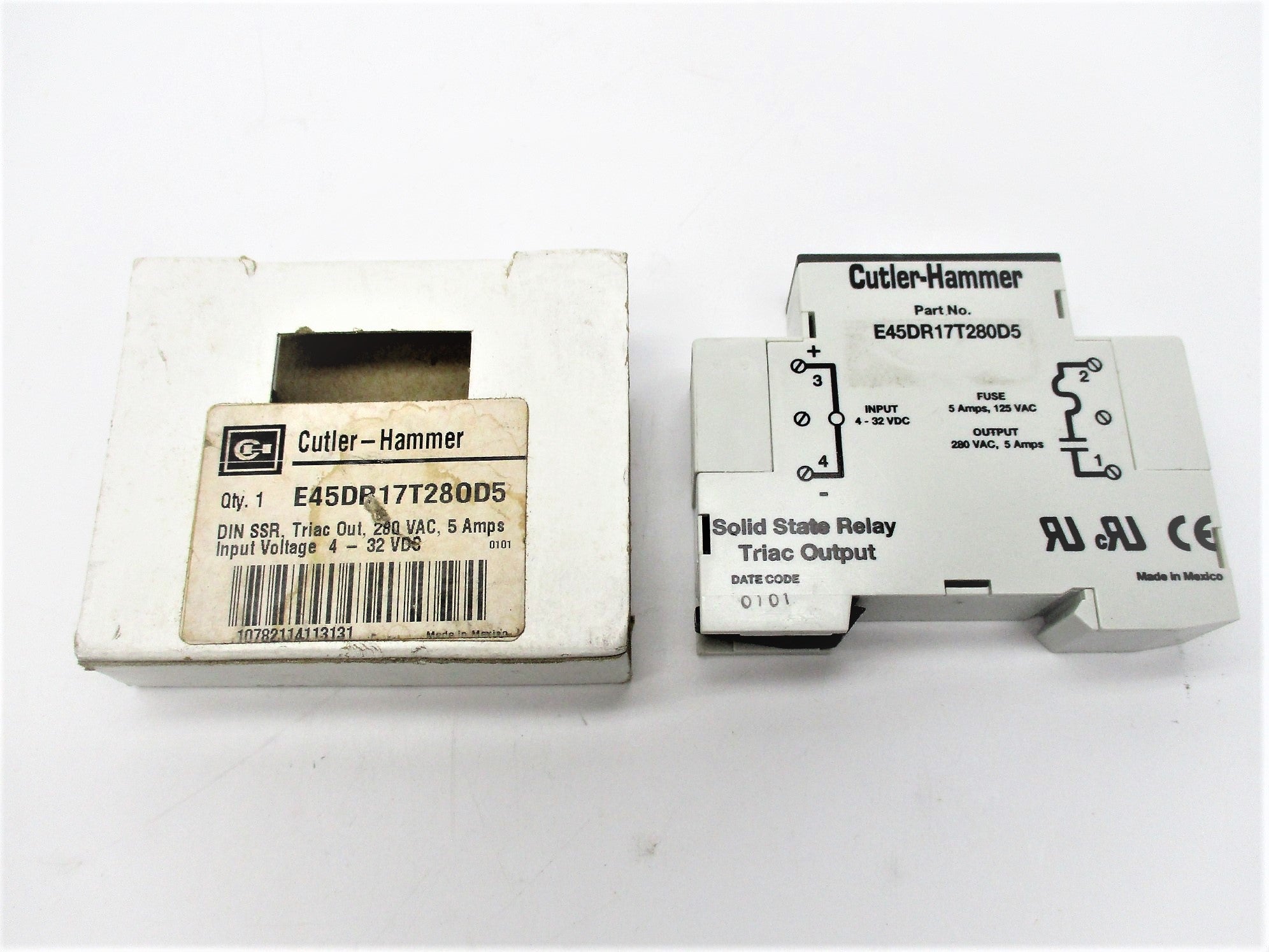 CUTLER HAMMER E45DR17T280D5 280V 5A NSMP