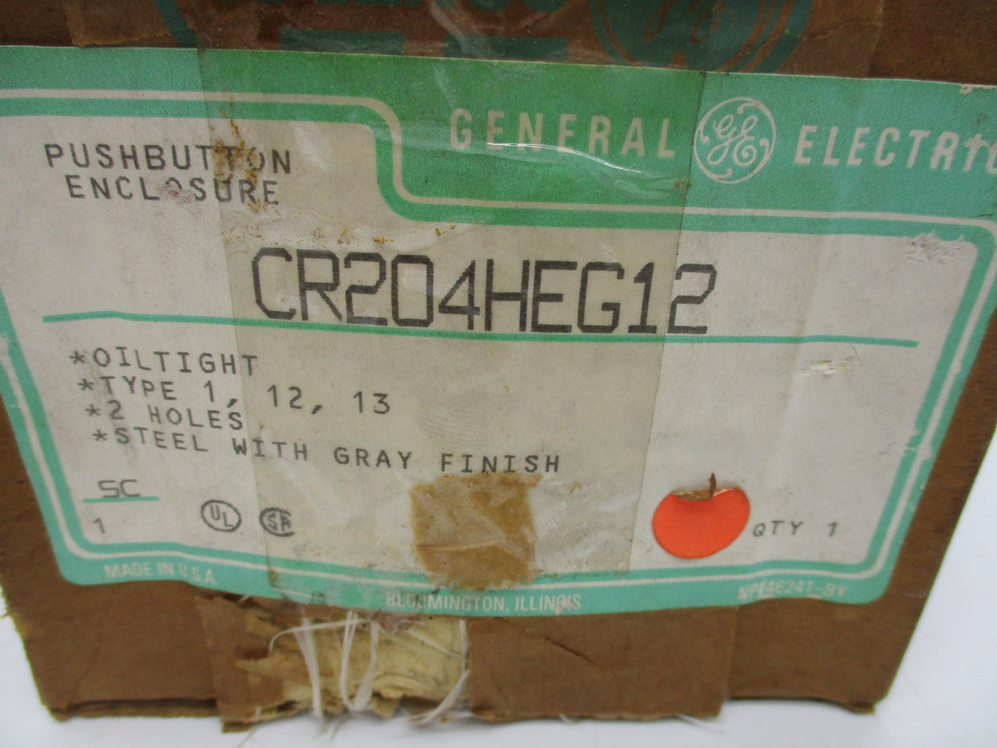 GENERAL ELECTRIC CR204HEG12 NSMP