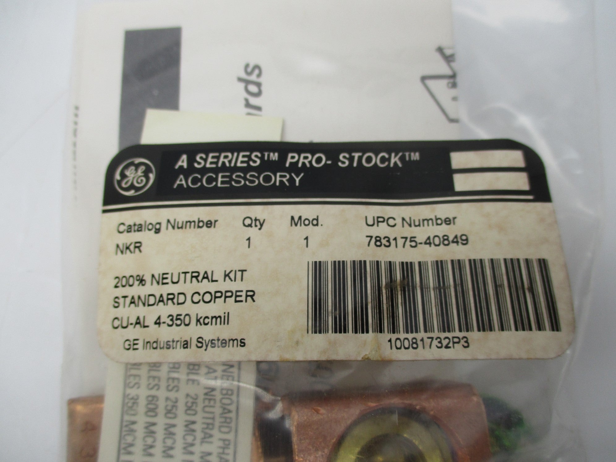 GENERAL ELECTRIC NKR NSMP