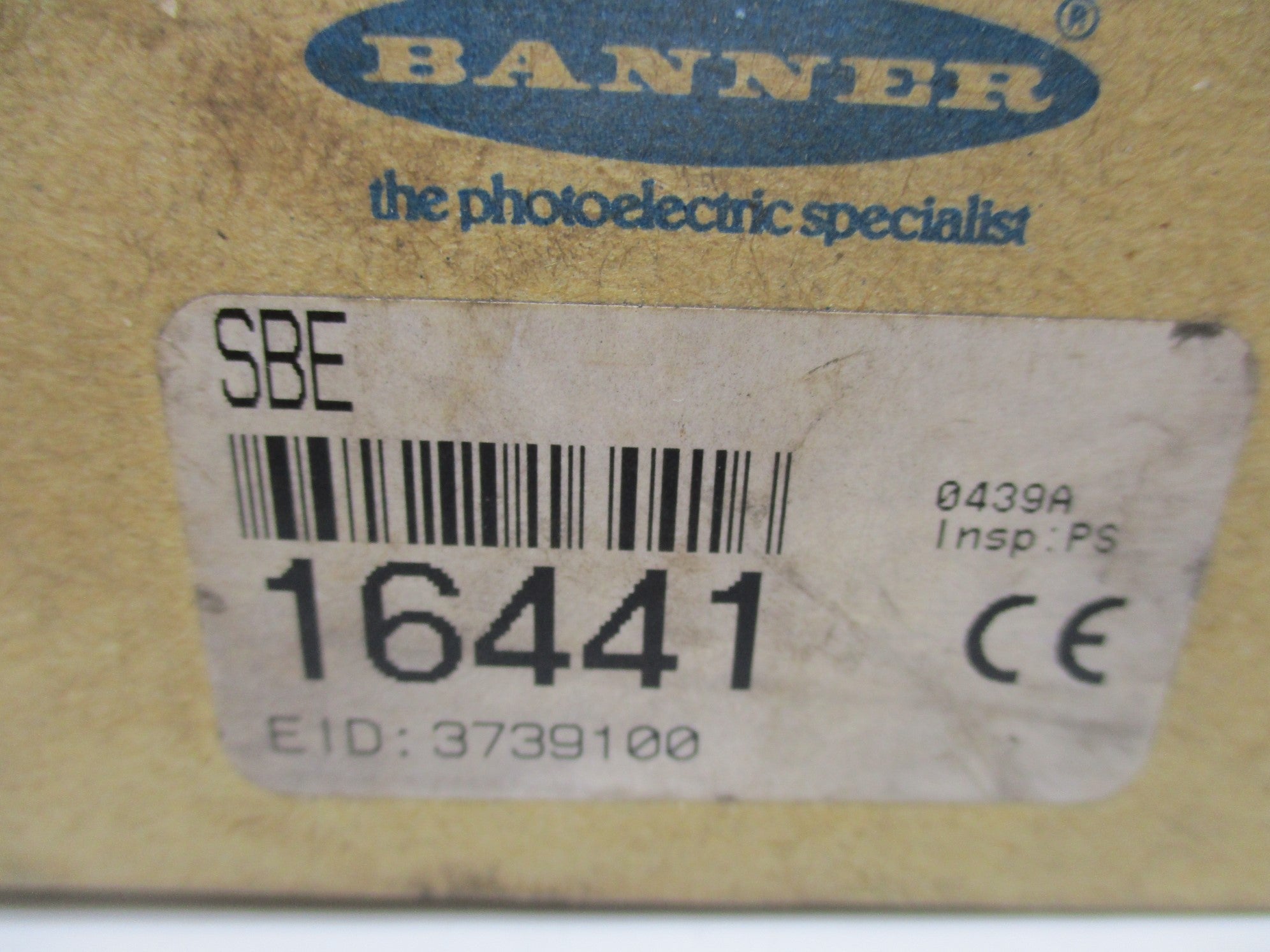 BANNER ENGINEERING SBE 16441 (AS PICTURED) NSMP