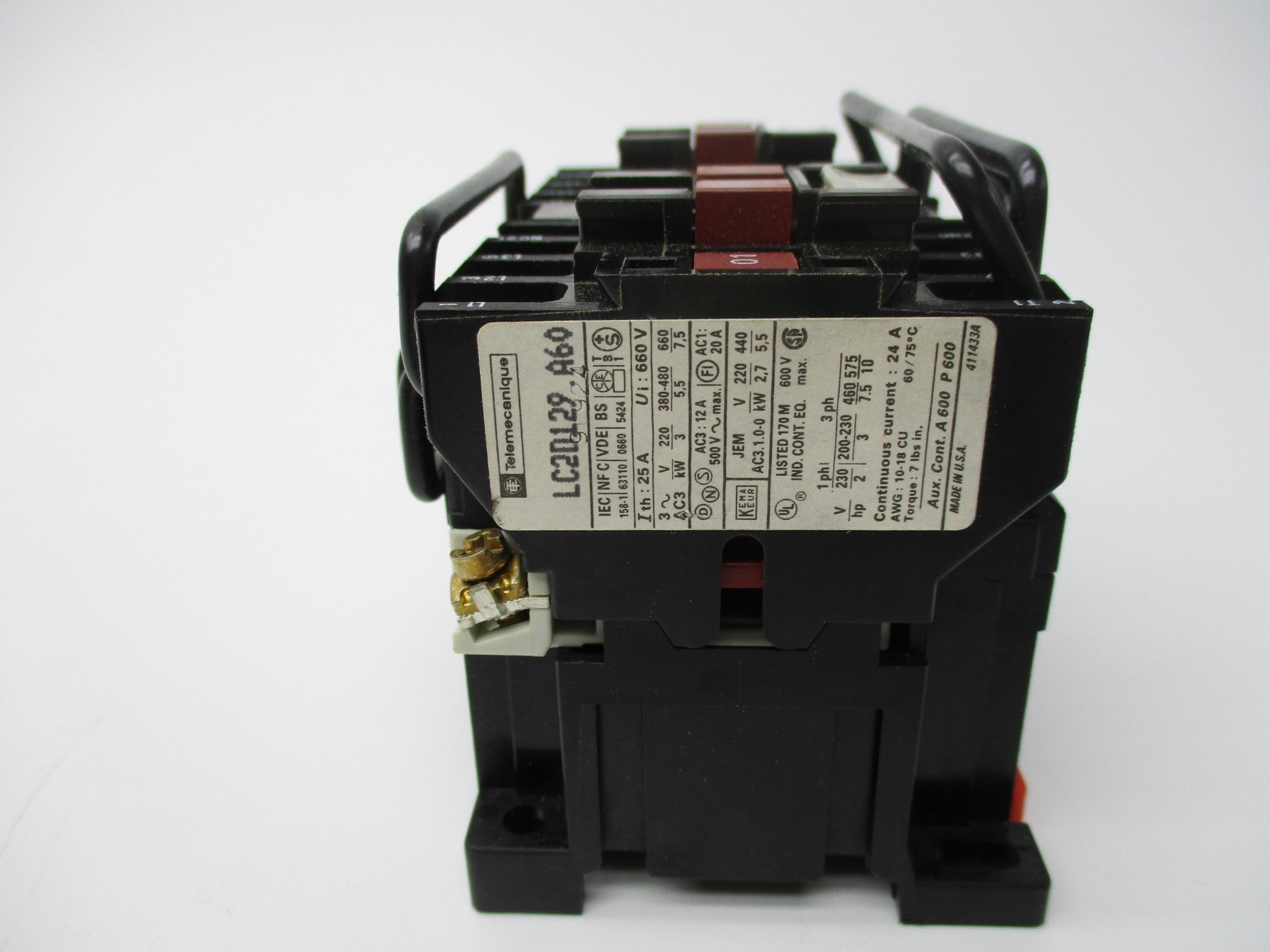 TELEMECANIQUE LC2D129A60 110/120V NSNP