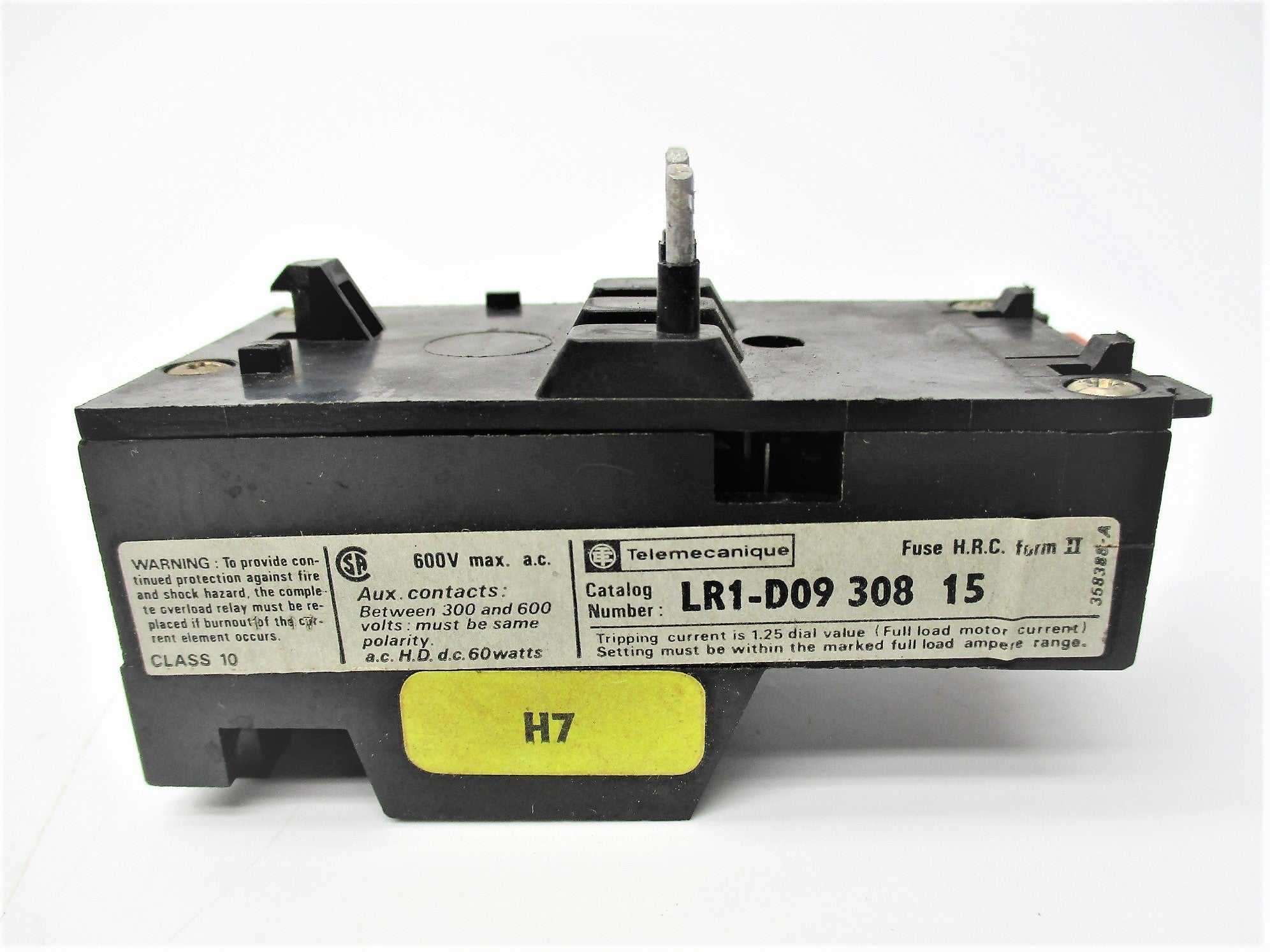 TELEMECANIQUE LR1-D09-308 2.5-4A UNMP
