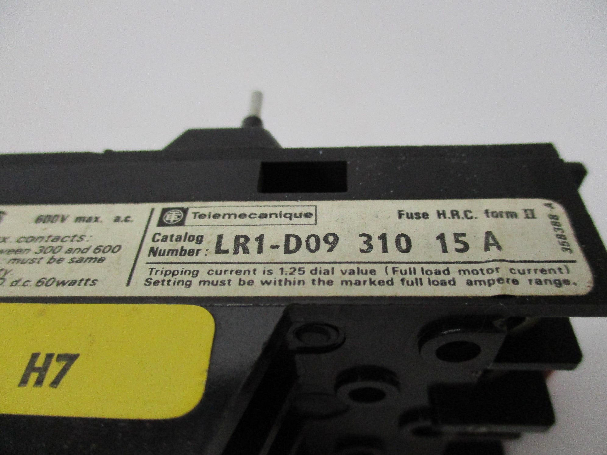 TELEMECANIQUE LR1-D09-310 4-6A NSNP