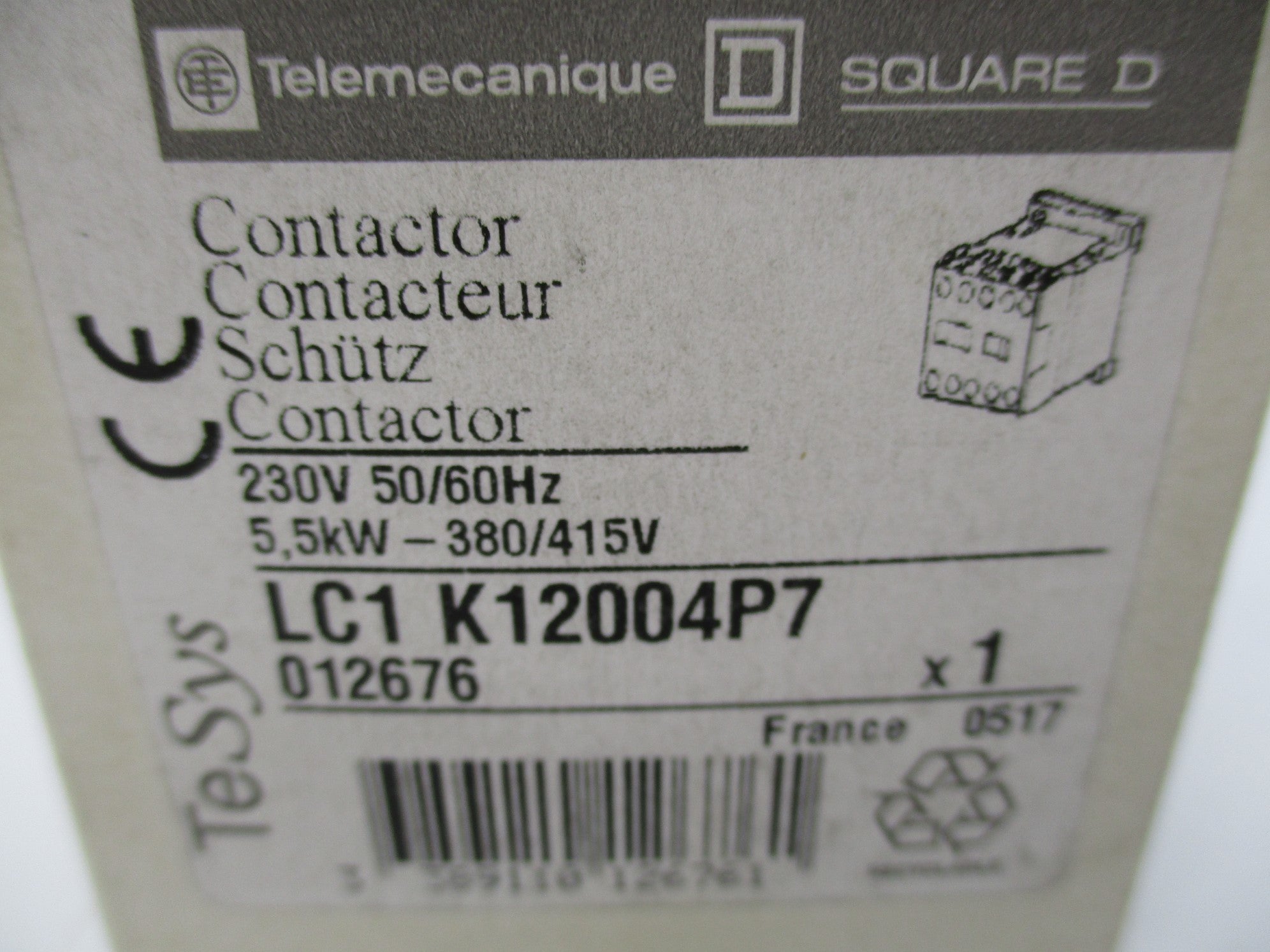 TELEMECANIQUE LC1K12004P7 230V NSMP