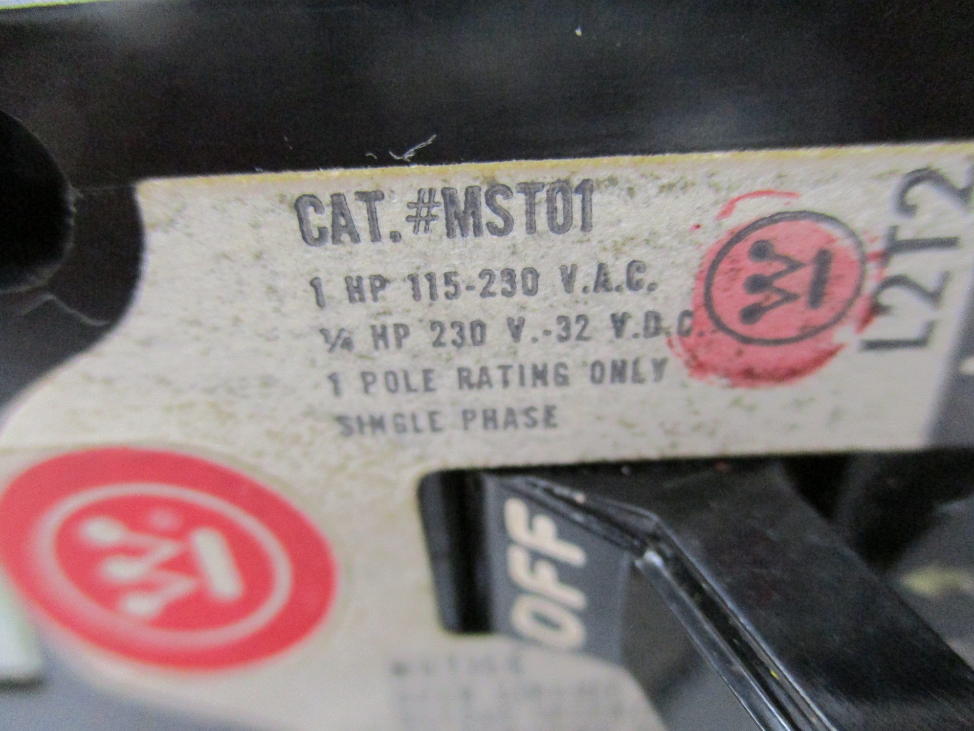 WESTINGHOUSE MST01 NSNP