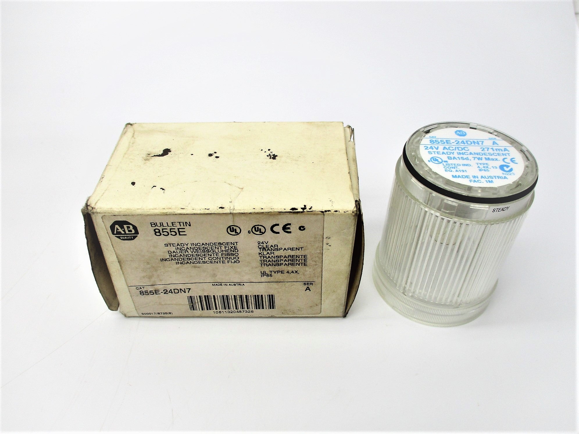 ALLEN BRADLEY 855E-24DN7 SER. A (WH) NSMP