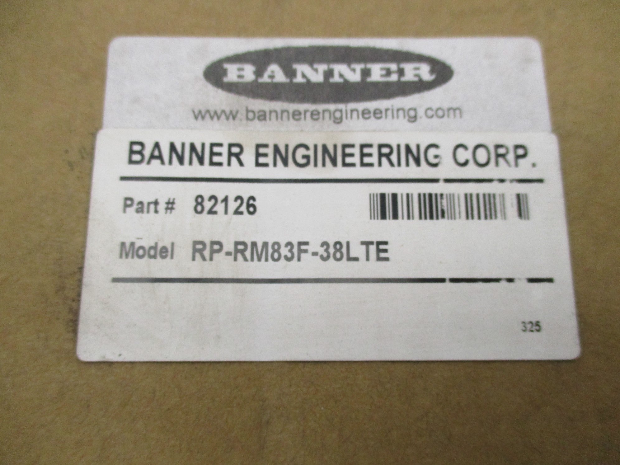 BANNER ENGINEERING RP-RM83F-38LTE 82126 NSMP