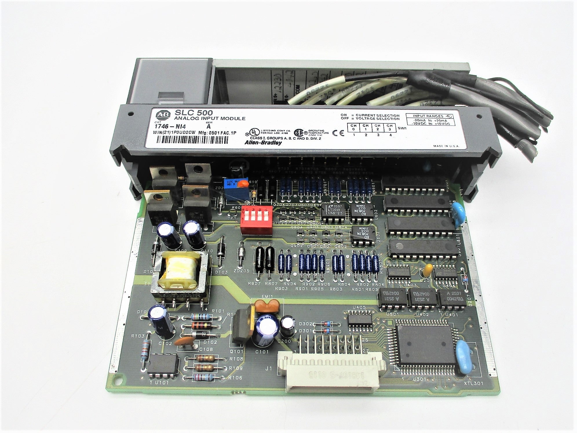 ALLEN BRADLEY 1746-NI4 SER. A (AS PICTURED) UNMP