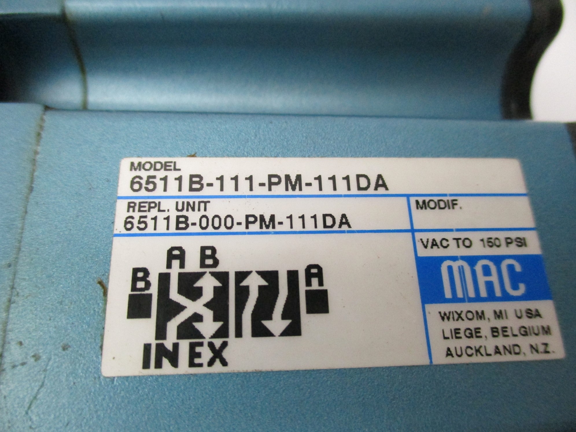 MAC 6511B-111-PM-111DA NSNP