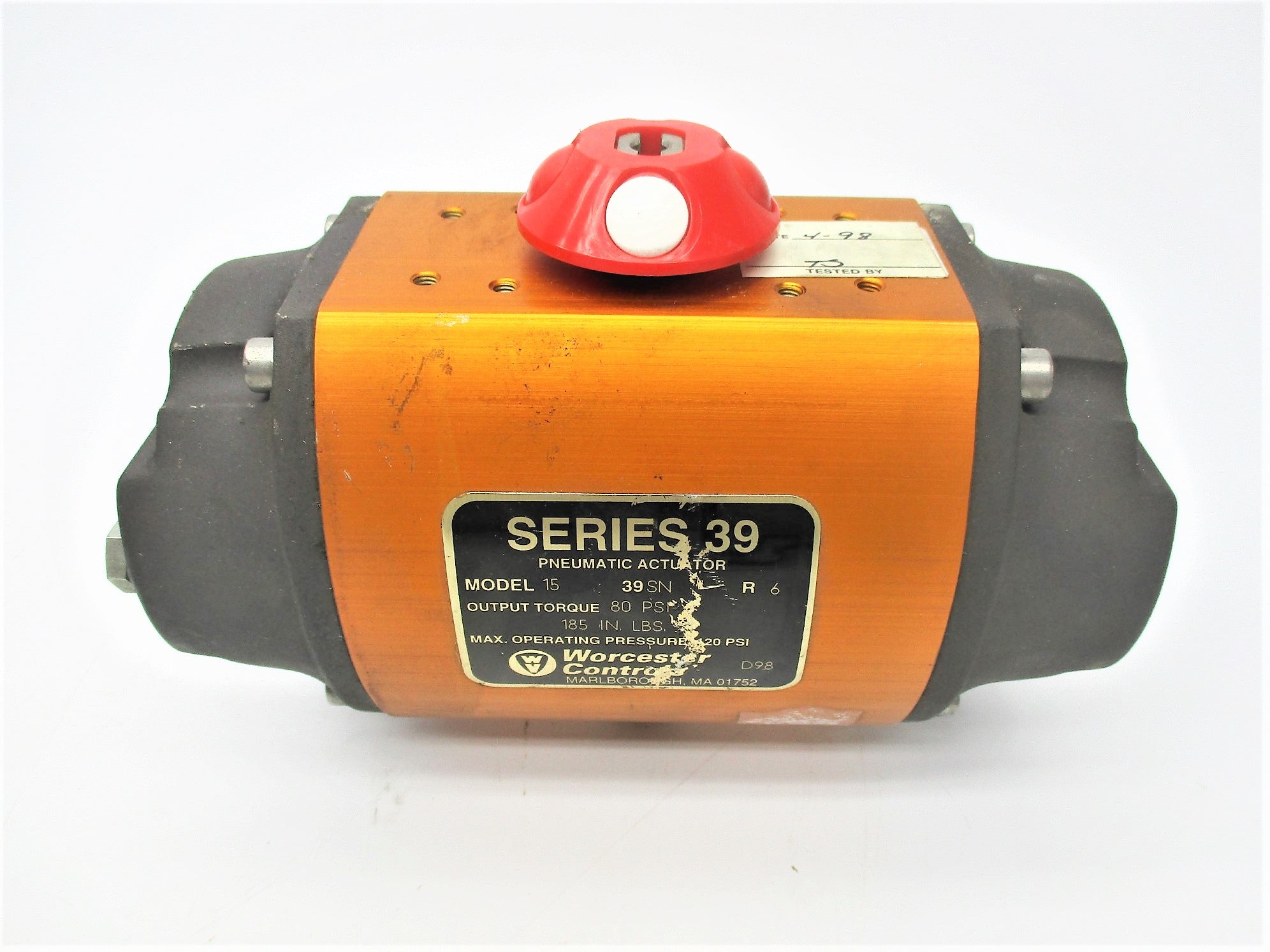 WORCESTER CONTROLS 15-39SN-R6 SER. 39 (AS PICTURED) NSNP