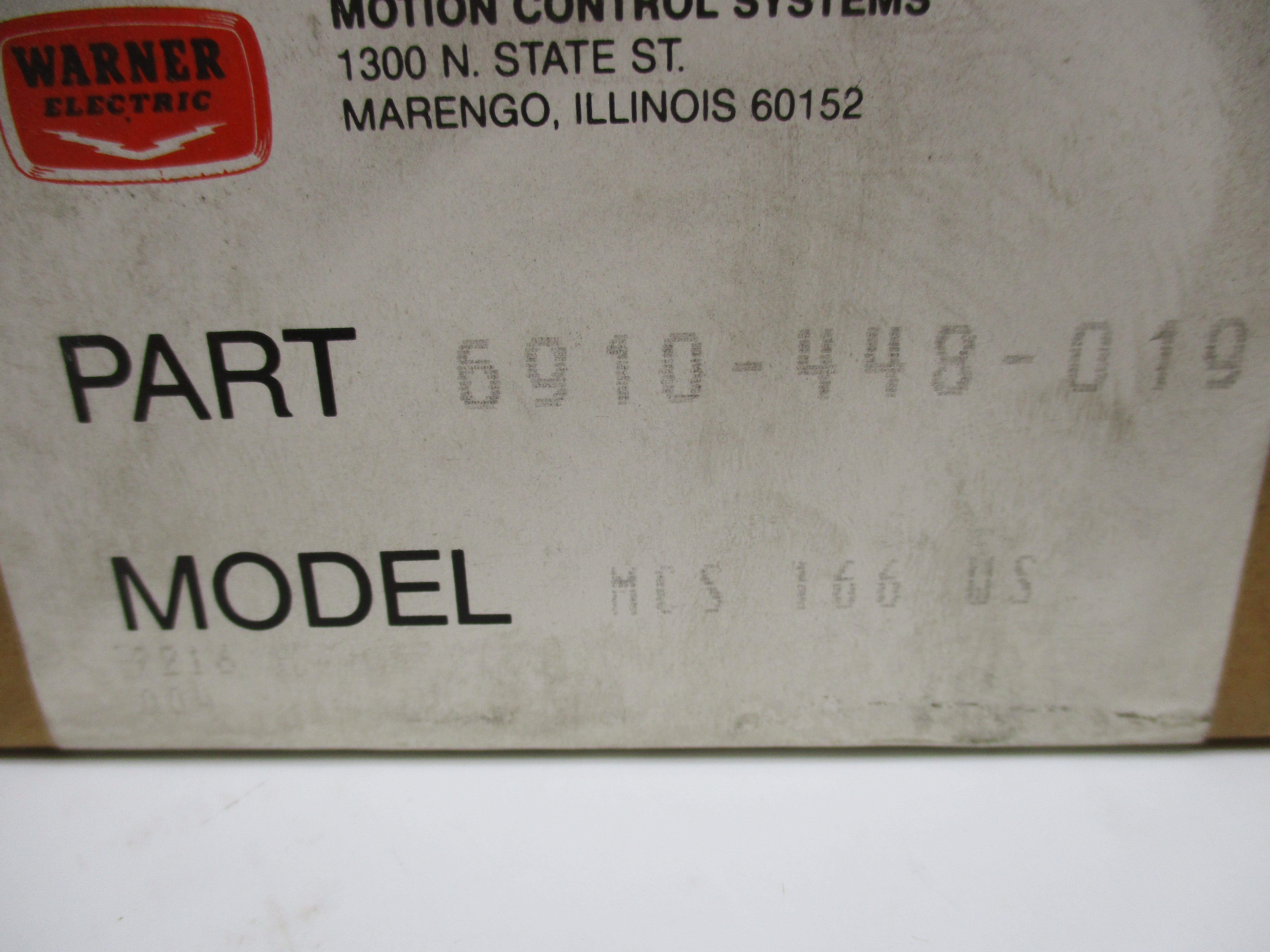 WARNER ELECTRIC 6910-448-019 NSMP