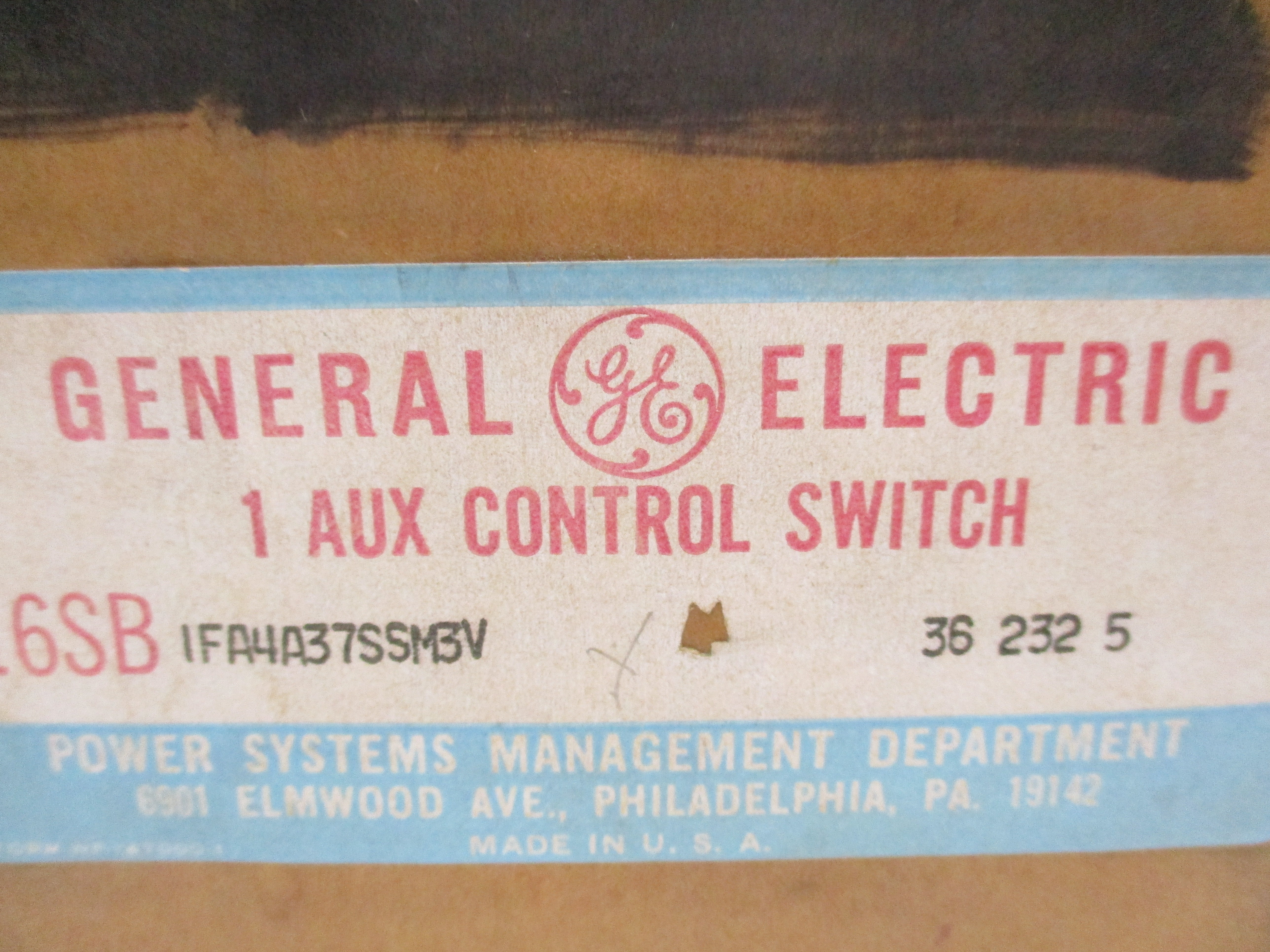 GENERAL ELECTRIC 16SBIFA4A37SSM3V NSMP