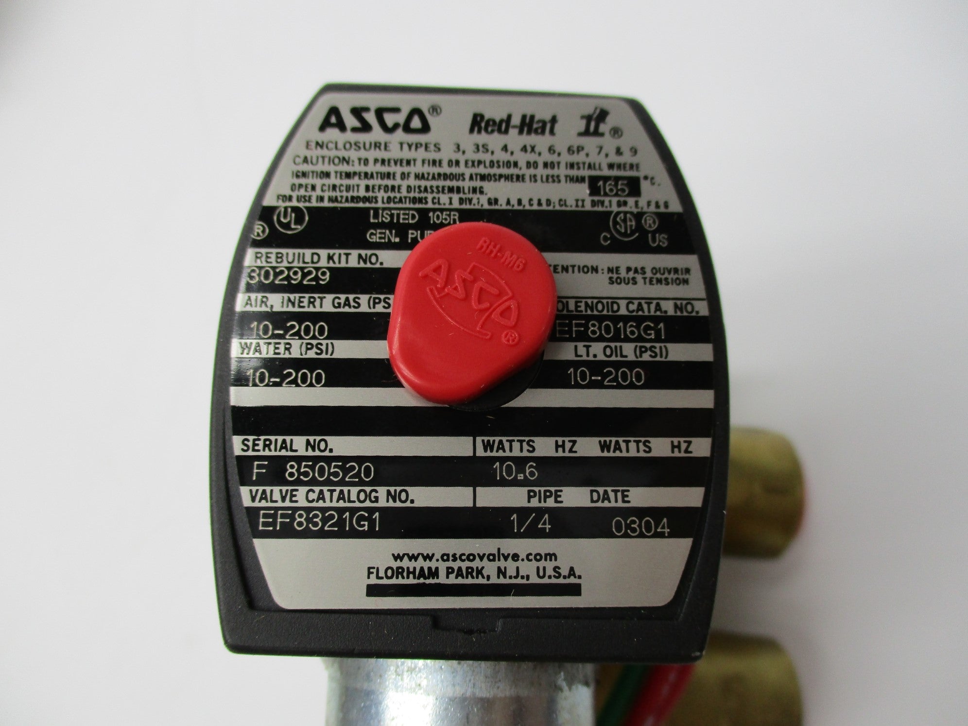 ASCO EF8321G1 NSNP